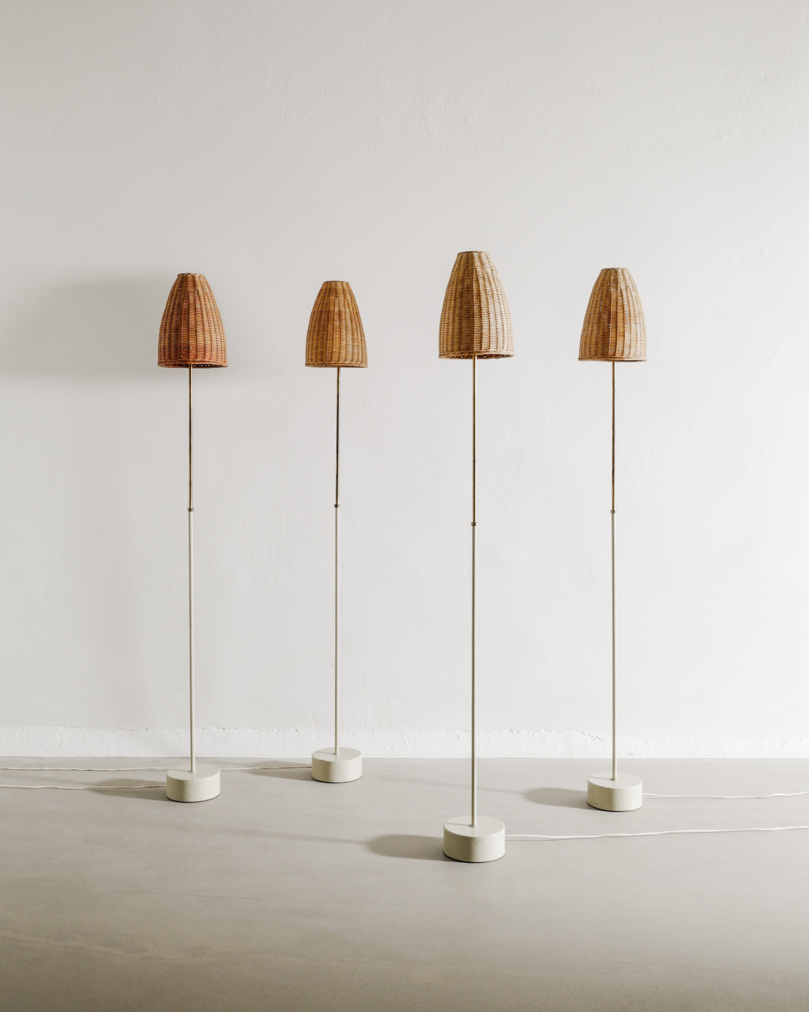HANS-AGNE JAKOBSSON FLOOR LAMPS, 1960s