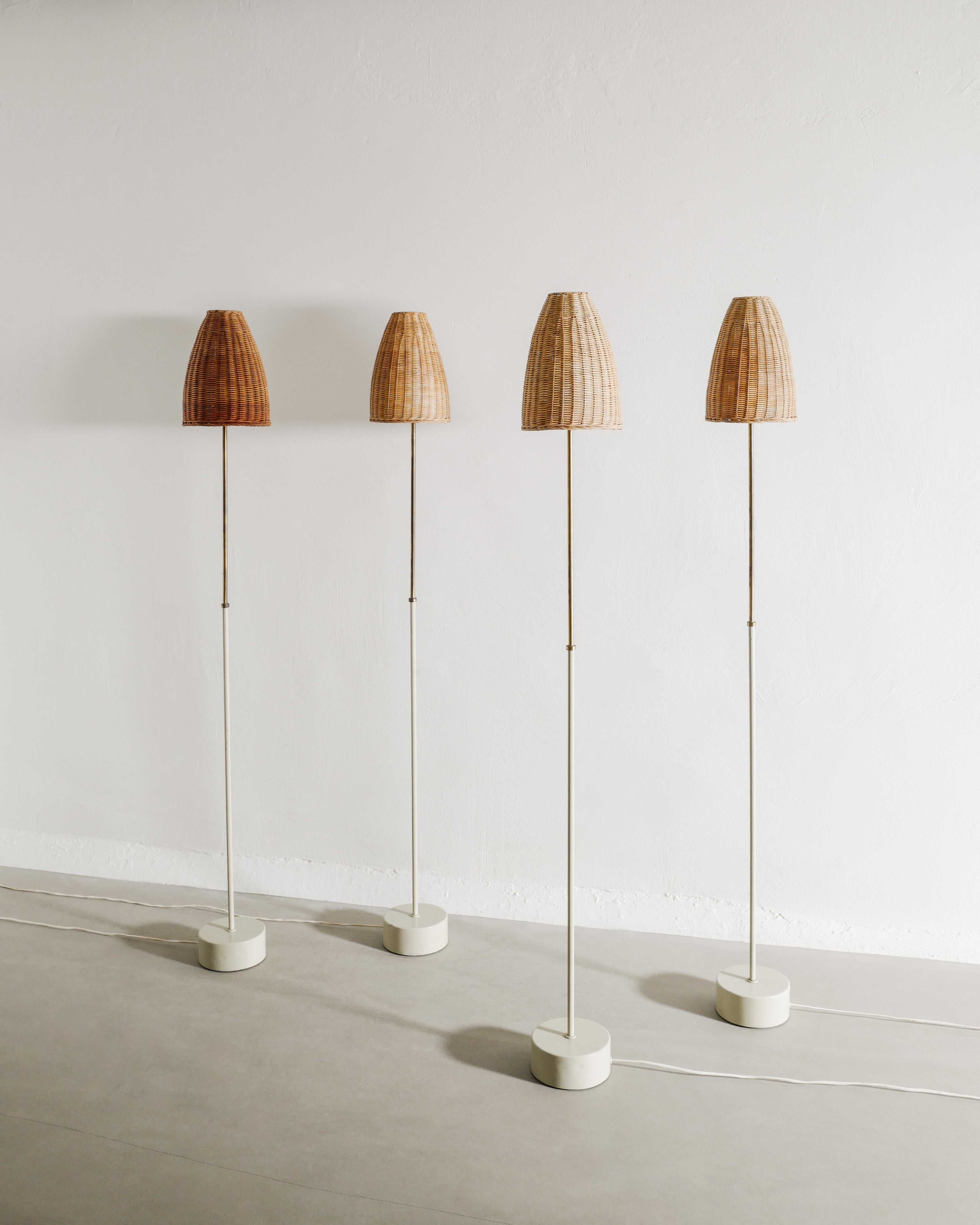 HANS-AGNE JAKOBSSON FLOOR LAMPS, 1960s