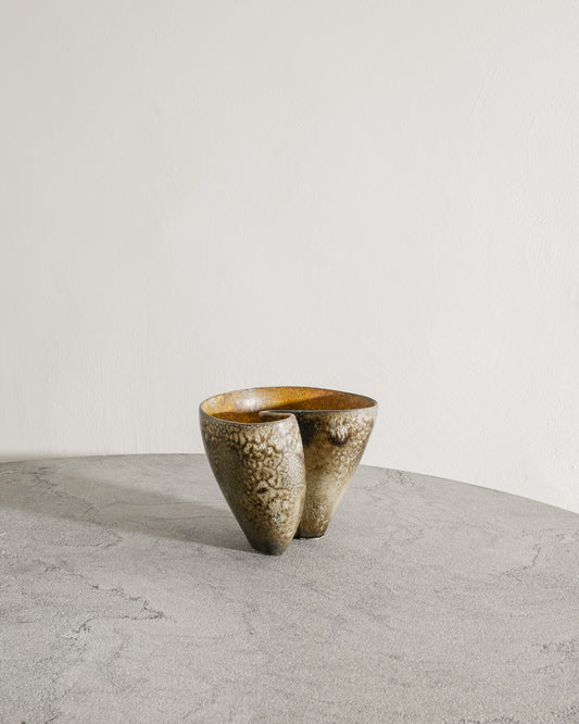 HANS HEDBERG FREE FORM VASE, 1950s