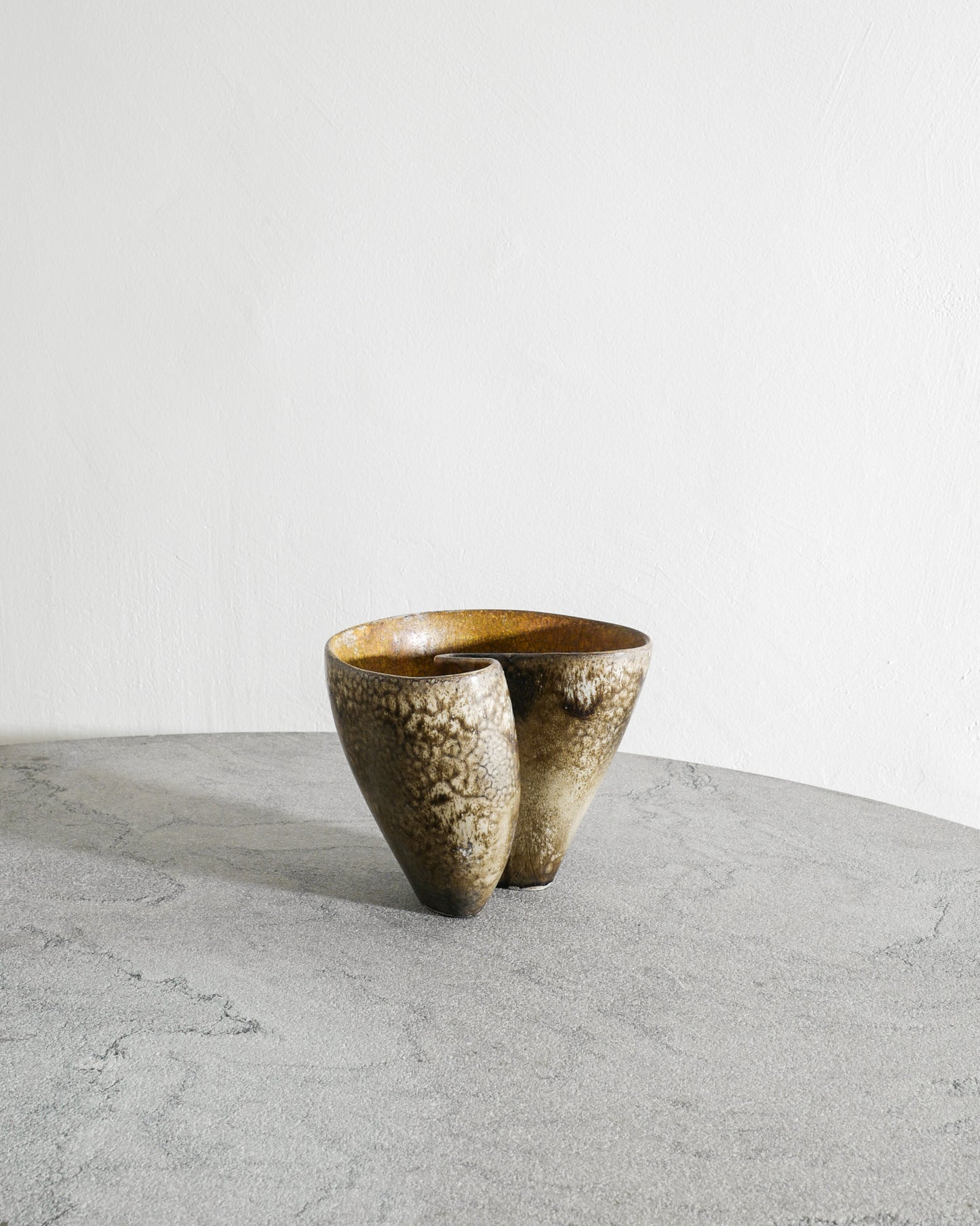 HANS HEDBERG FREE FORM VASE, 1950s
