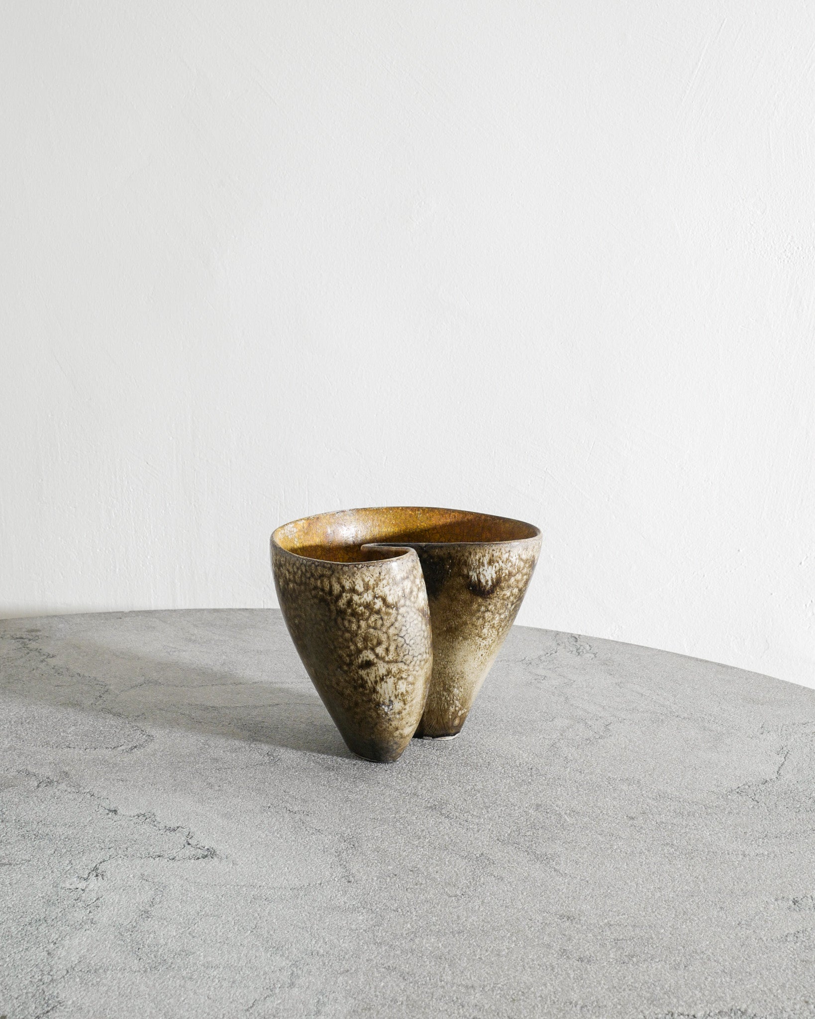 HANS HEDBERG FREE FORM VASE, 1950s