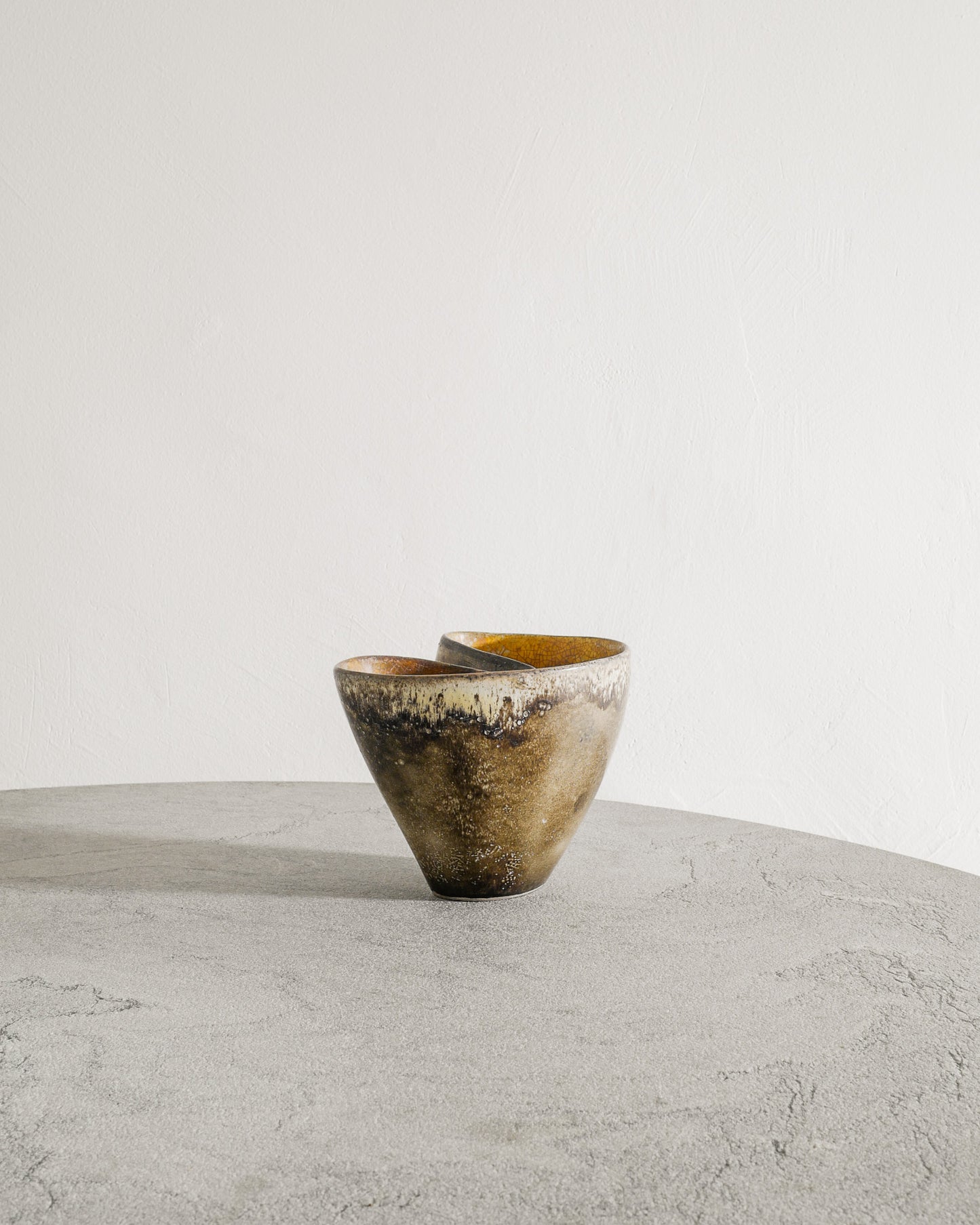 HANS HEDBERG FREE FORM VASE, 1950s