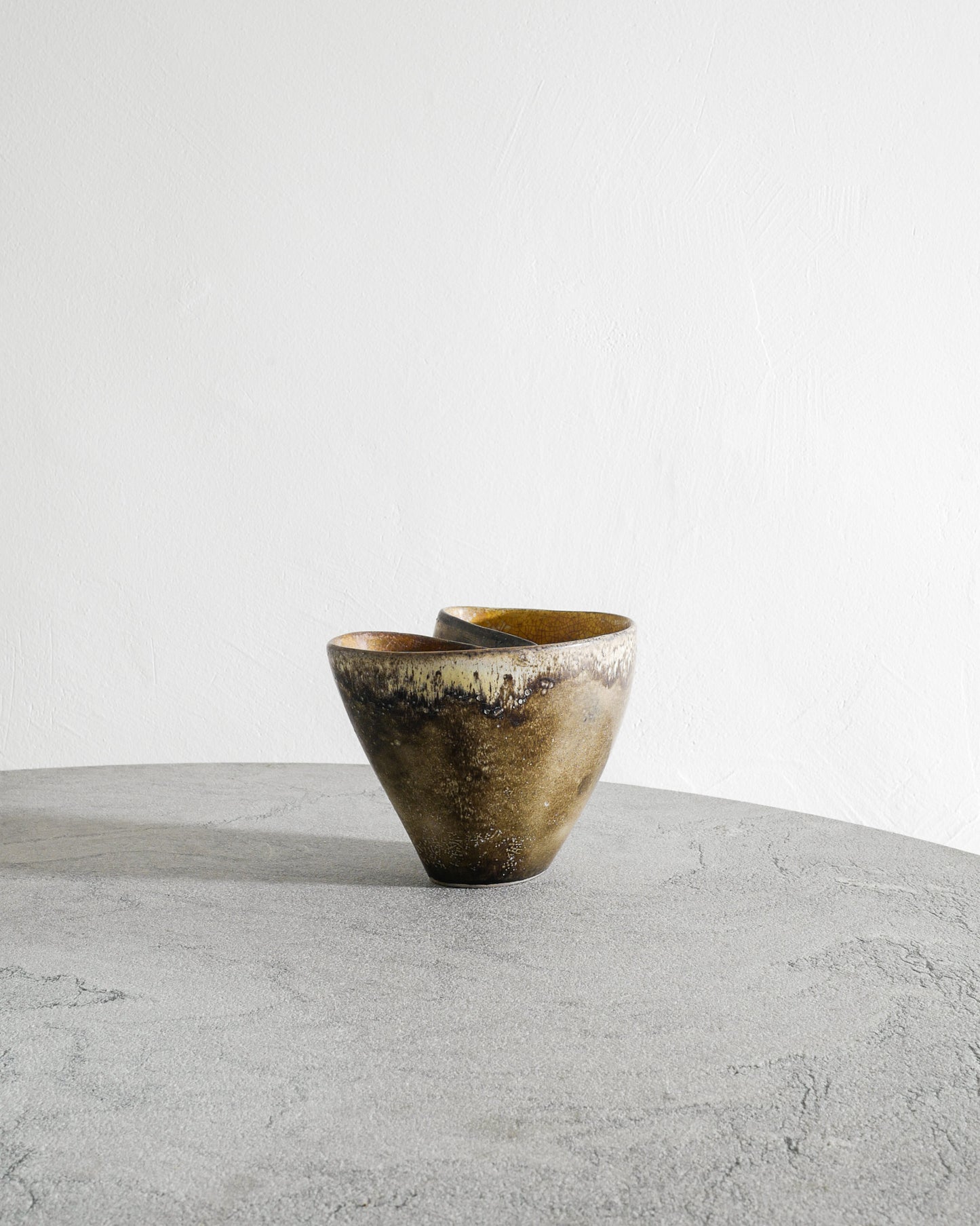 HANS HEDBERG FREE FORM VASE, 1950s