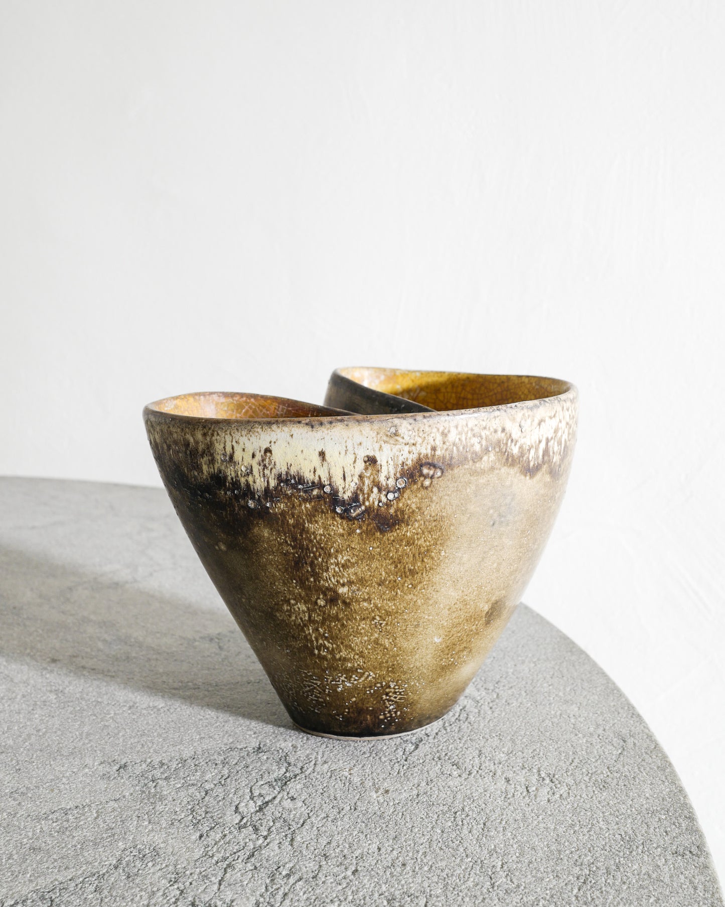 HANS HEDBERG FREE FORM VASE, 1950s