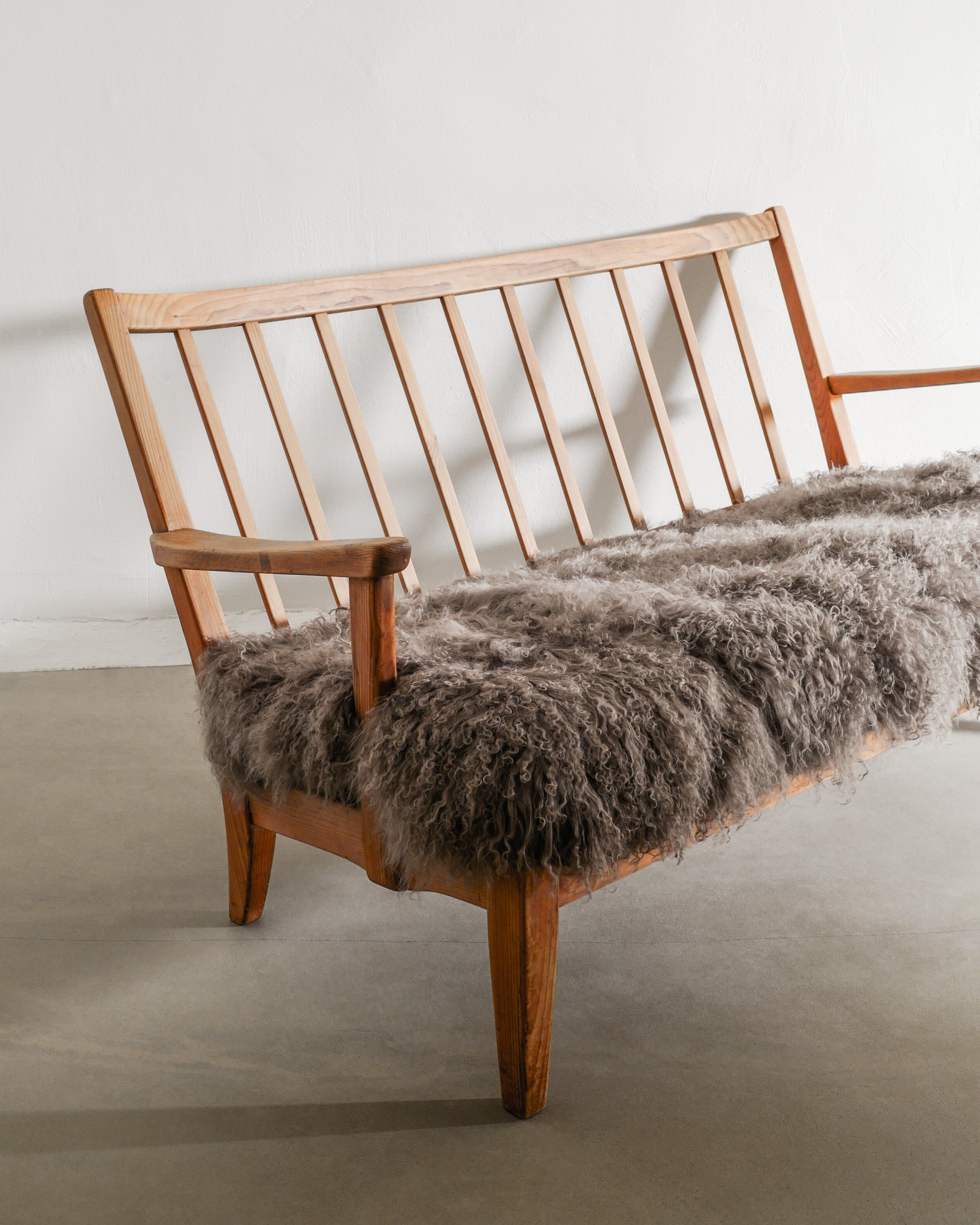 CARL MALMSTEN PINE SOFA, 1940s