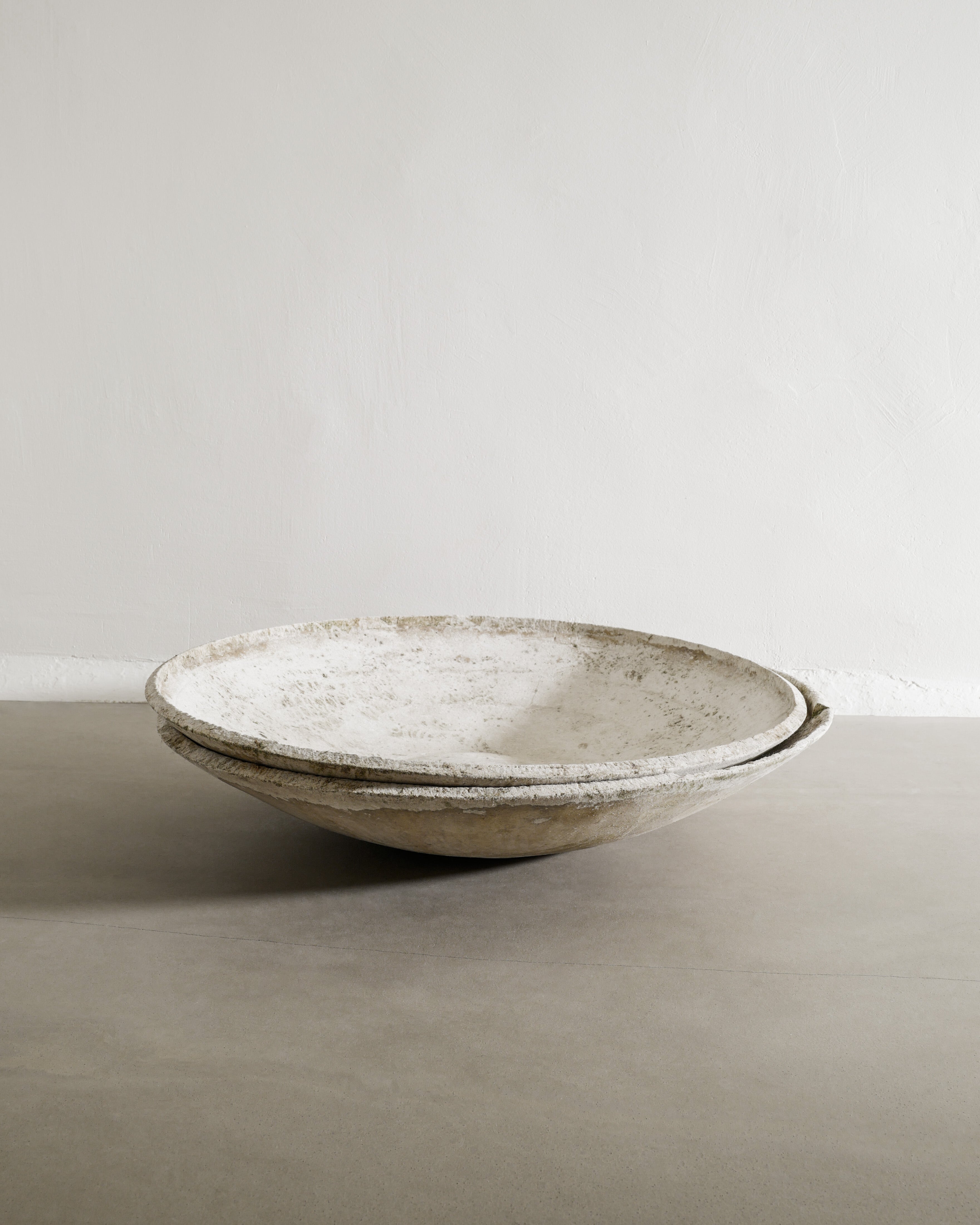 OVERSIZED WILLY GUHL LOW PLANTERS, 1950s