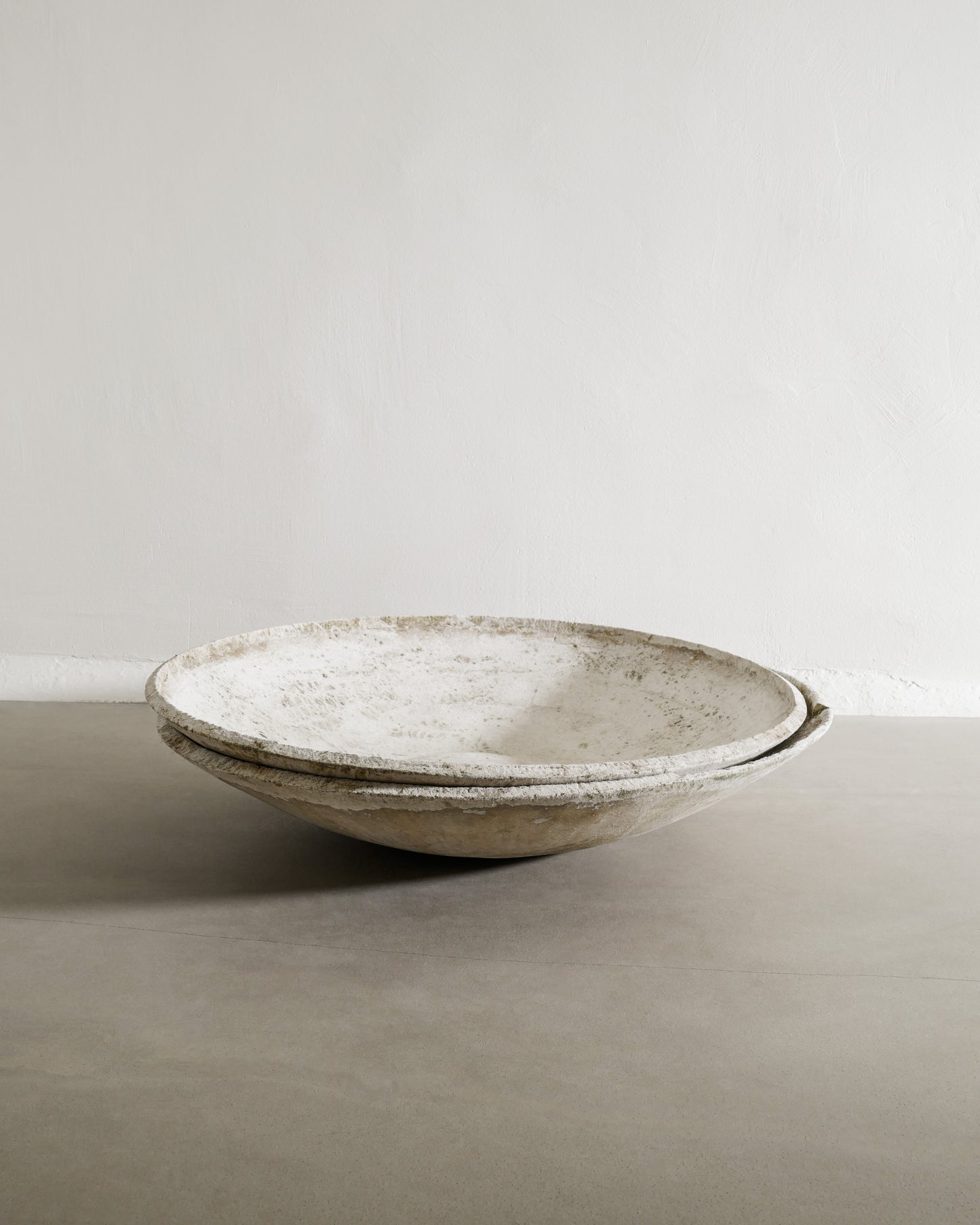 OVERSIZED WILLY GUHL LOW PLANTERS, 1950s