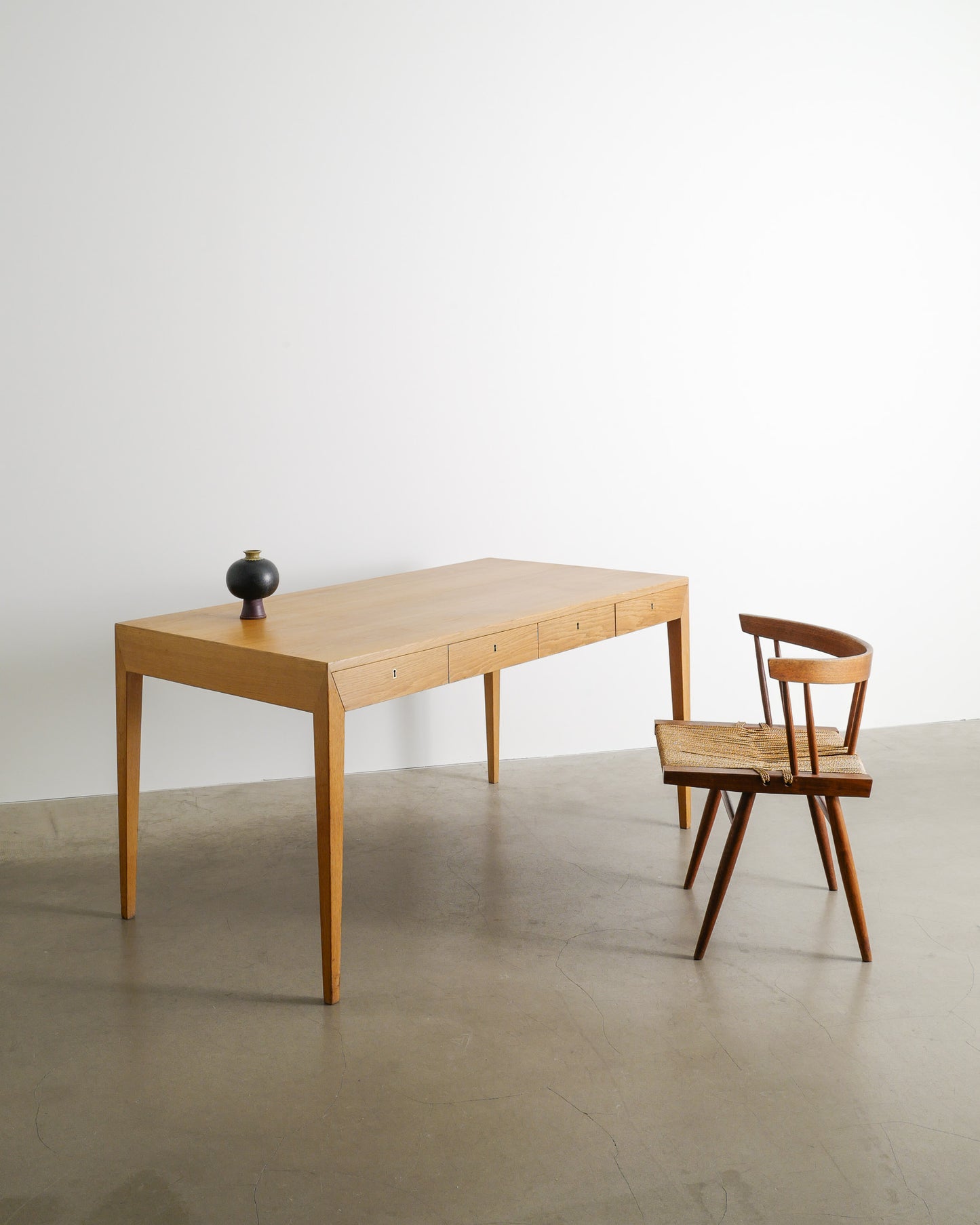 SEVERIN HANSEN "MODEL 36" DESK IN OAK, 1960s