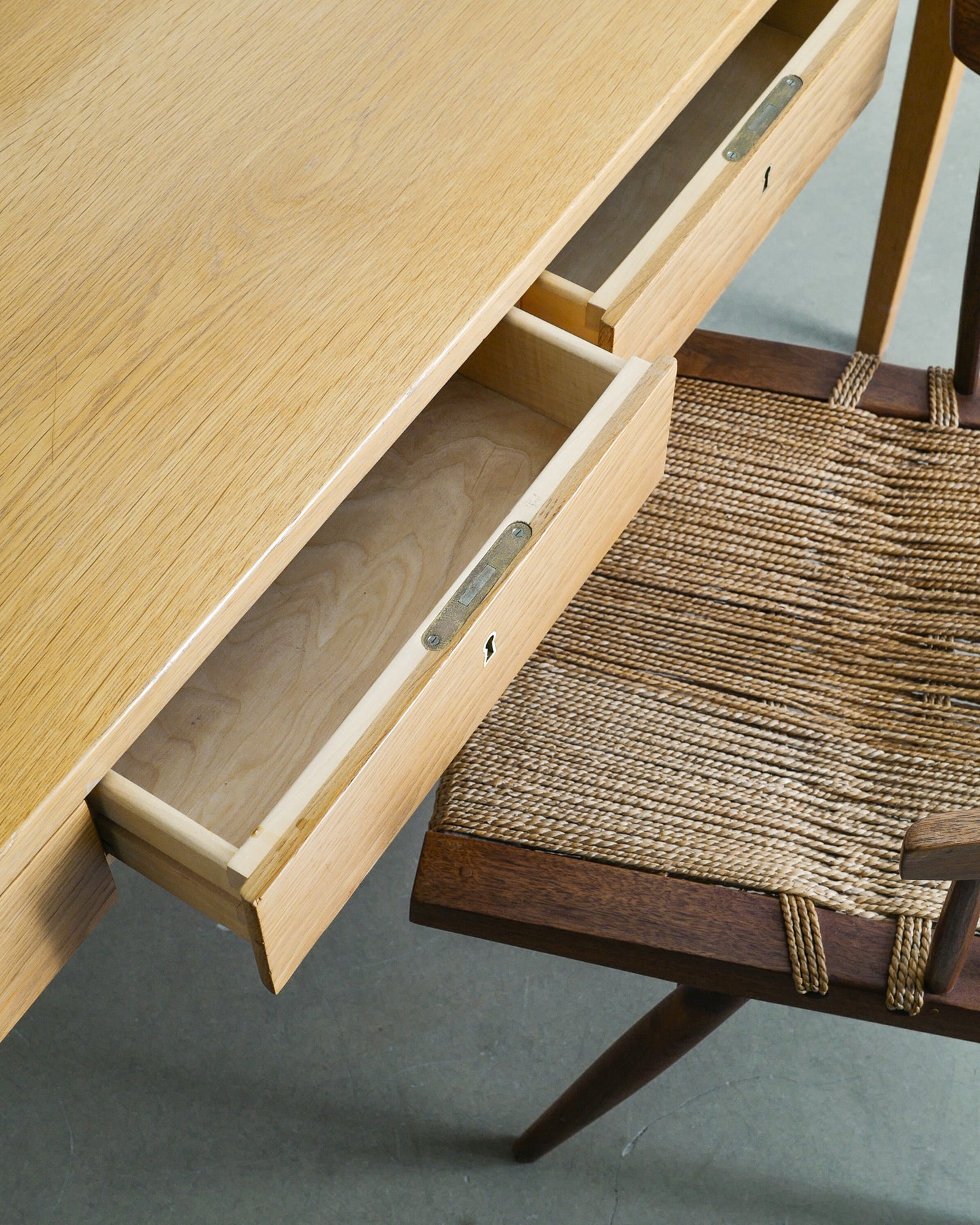 SEVERIN HANSEN "MODEL 36" DESK IN OAK, 1960s