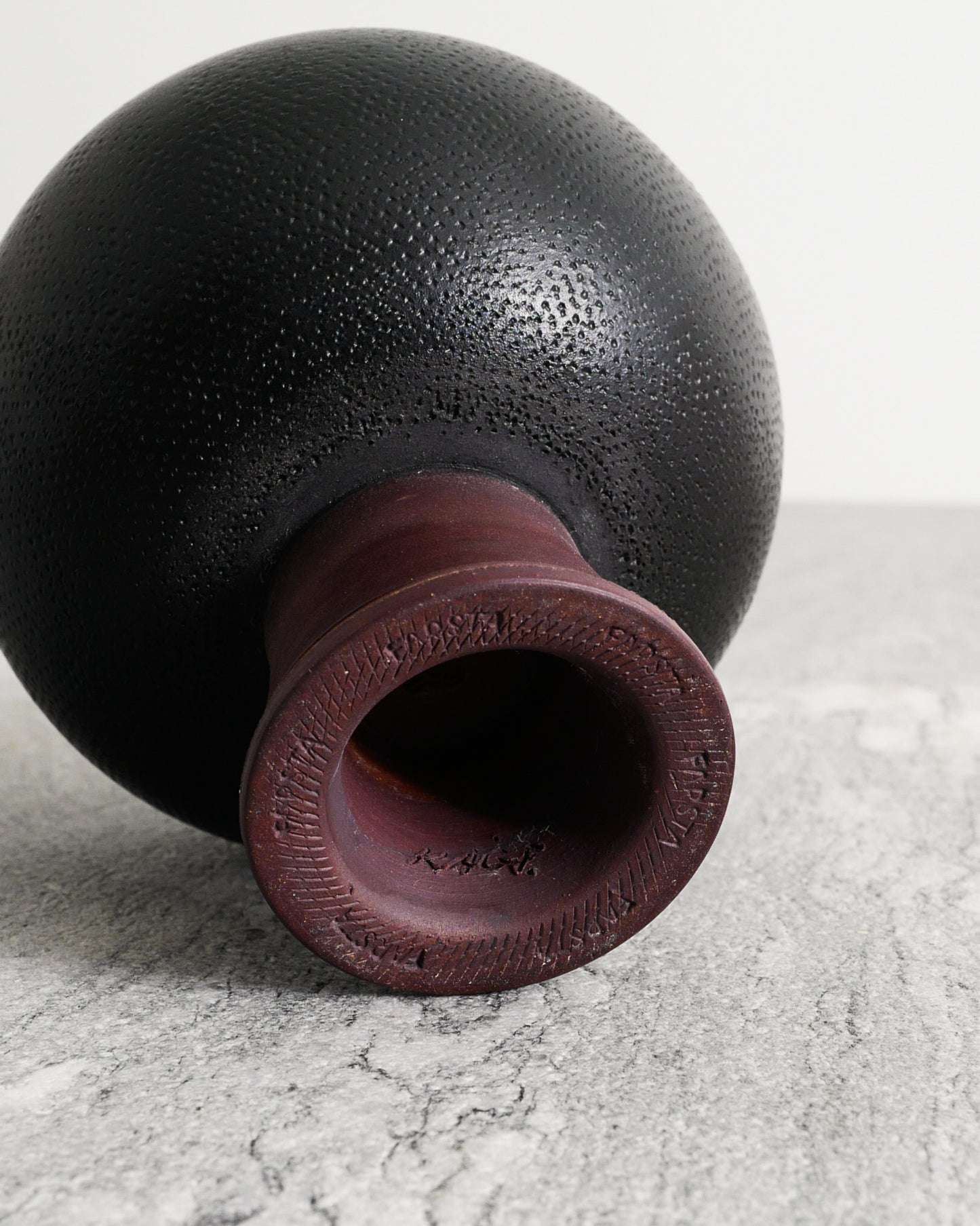 WILHELM KÅGE "FARSTA" STONEWARE VASE, 1950s