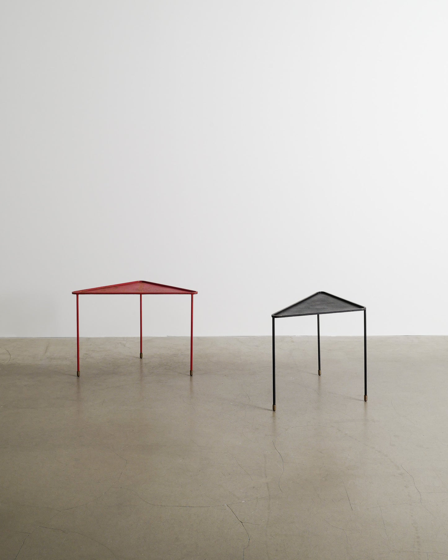 MATHIEU MATÉGOT TRIANGLE TABLES, 1950s