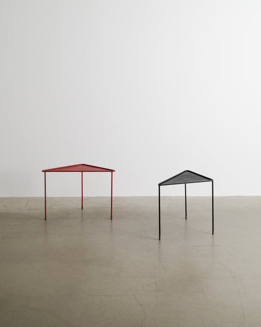 MATHIEU MATÉGOT TRIANGLE TABLES, 1950s