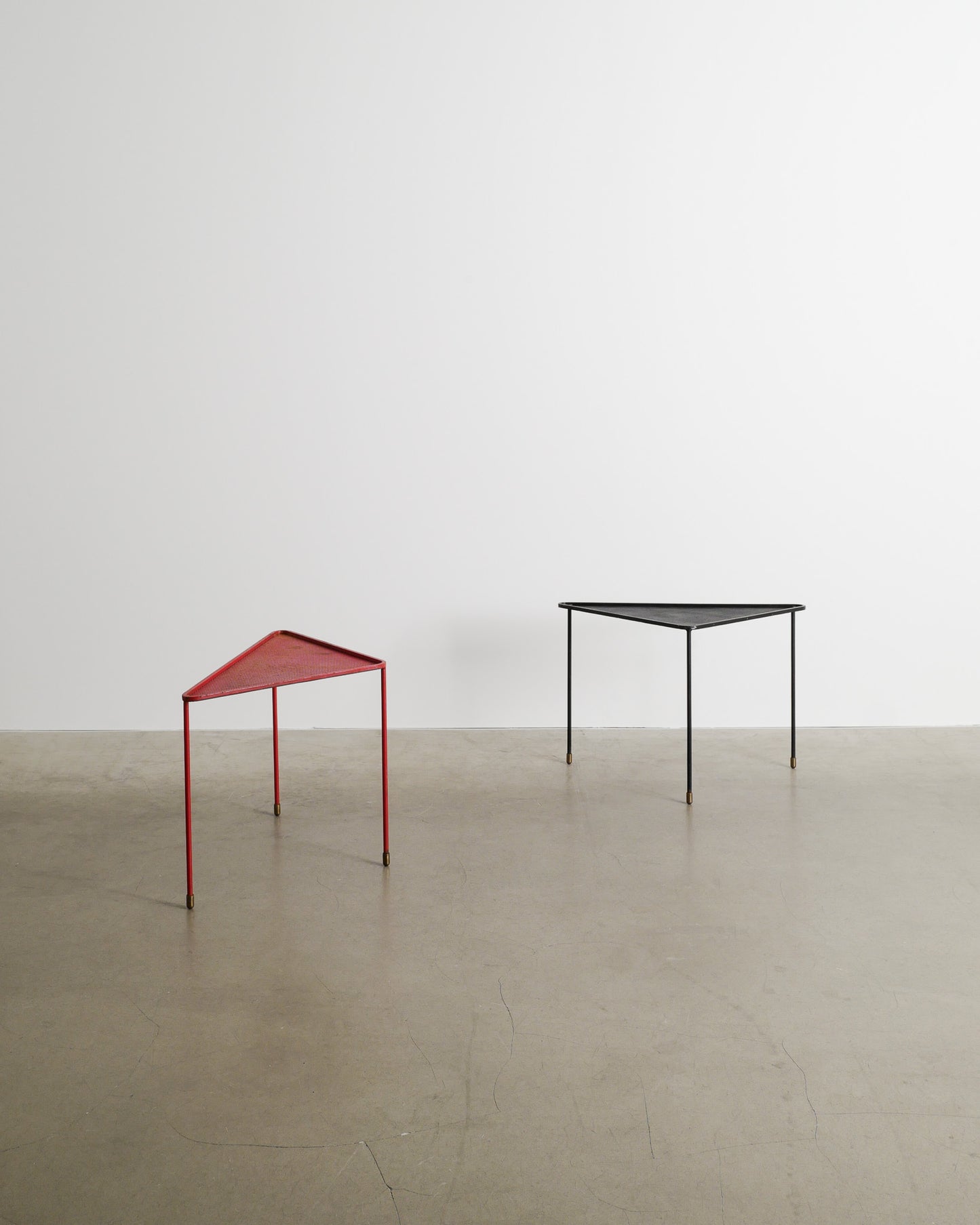 MATHIEU MATÉGOT TRIANGLE TABLES, 1950s