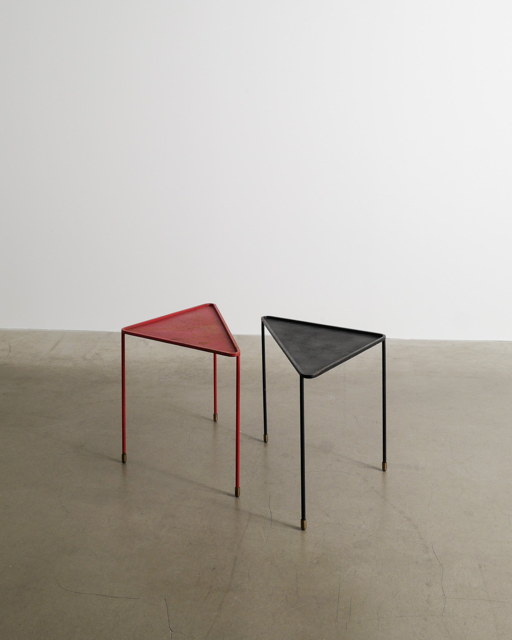 MATHIEU MATÉGOT TRIANGLE TABLES, 1950s