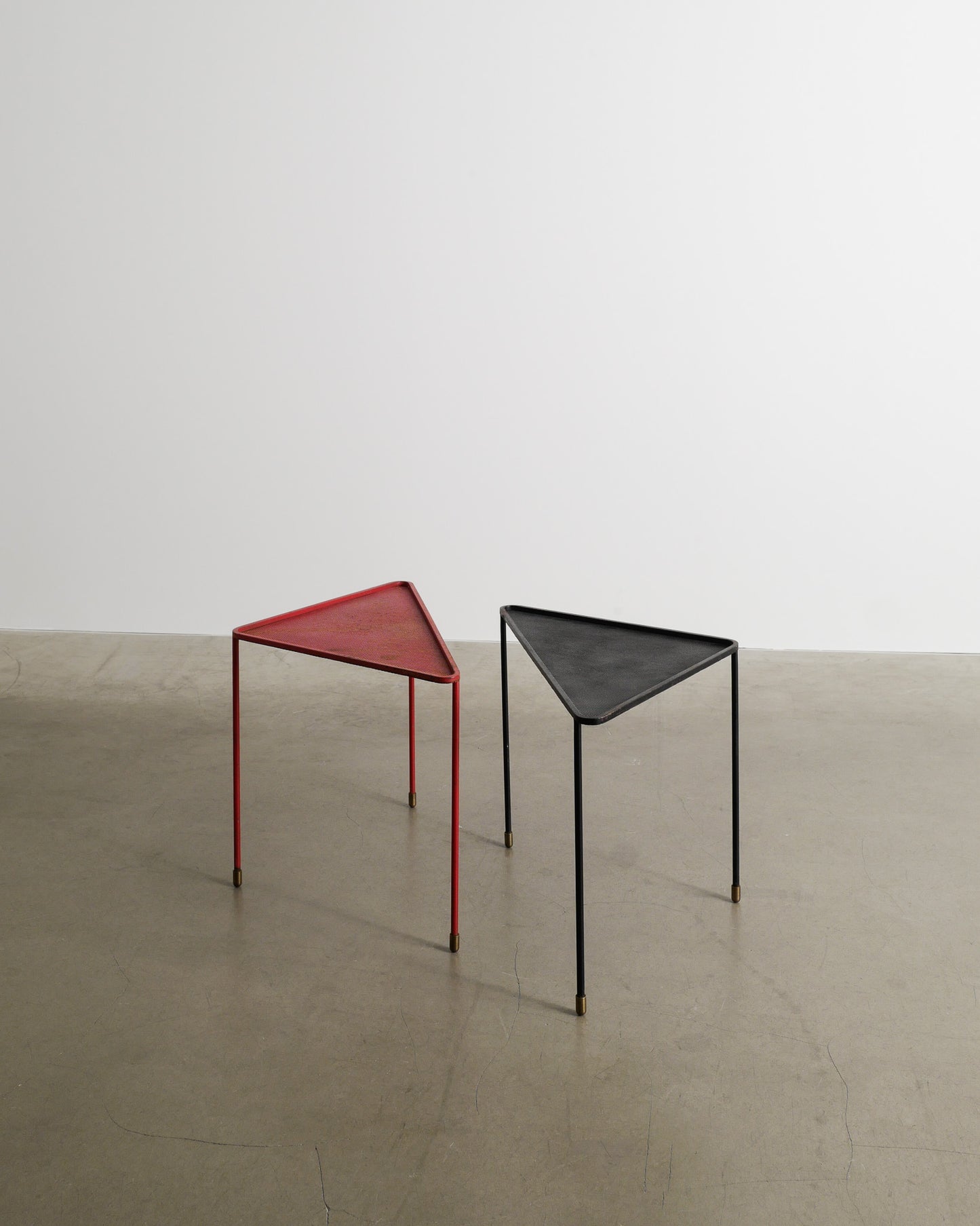 MATHIEU MATÉGOT TRIANGLE TABLES, 1950s