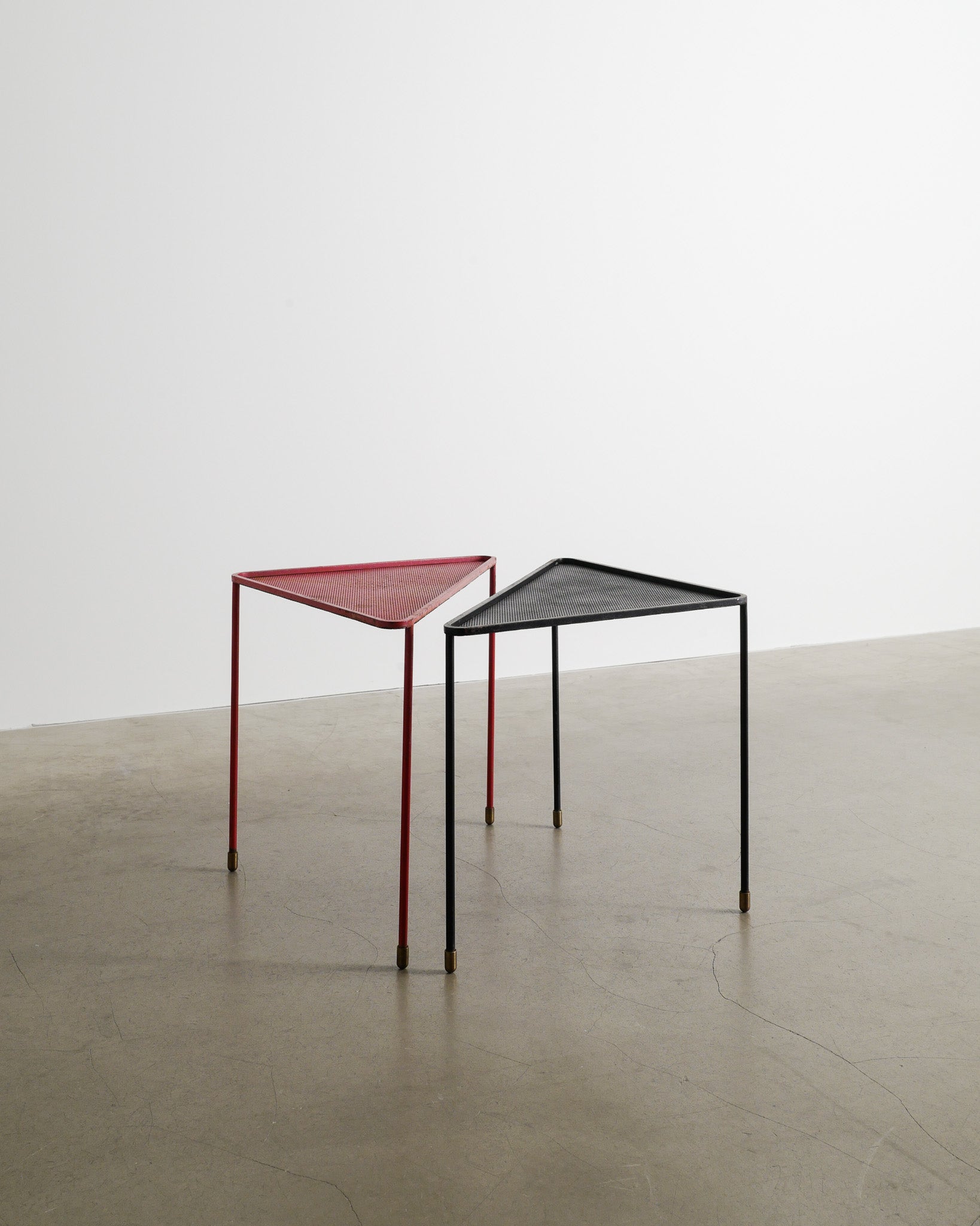 MATHIEU MATÉGOT TRIANGLE TABLES, 1950s
