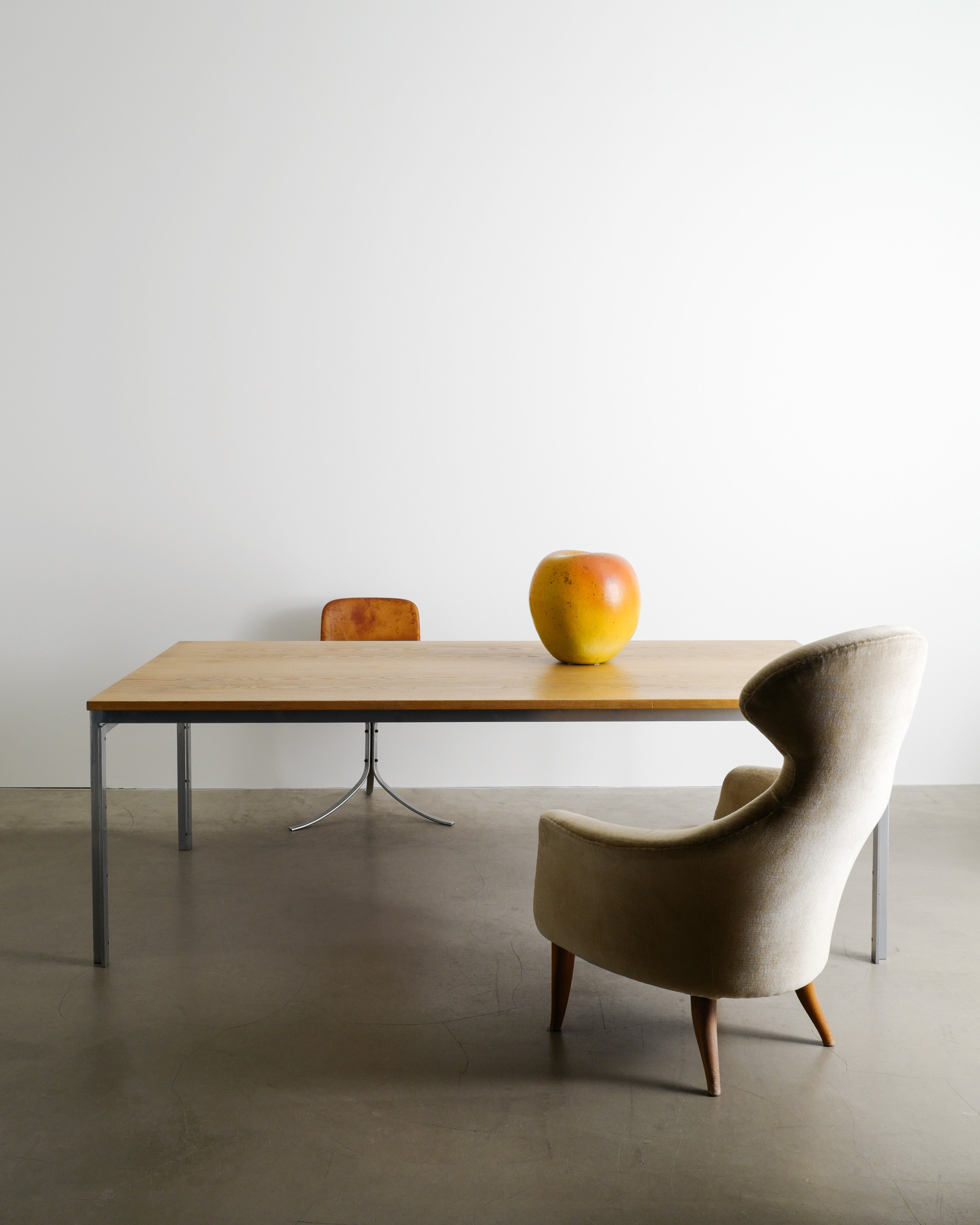 HANS HEDBERG APPLE SCULPTURE, 1940s