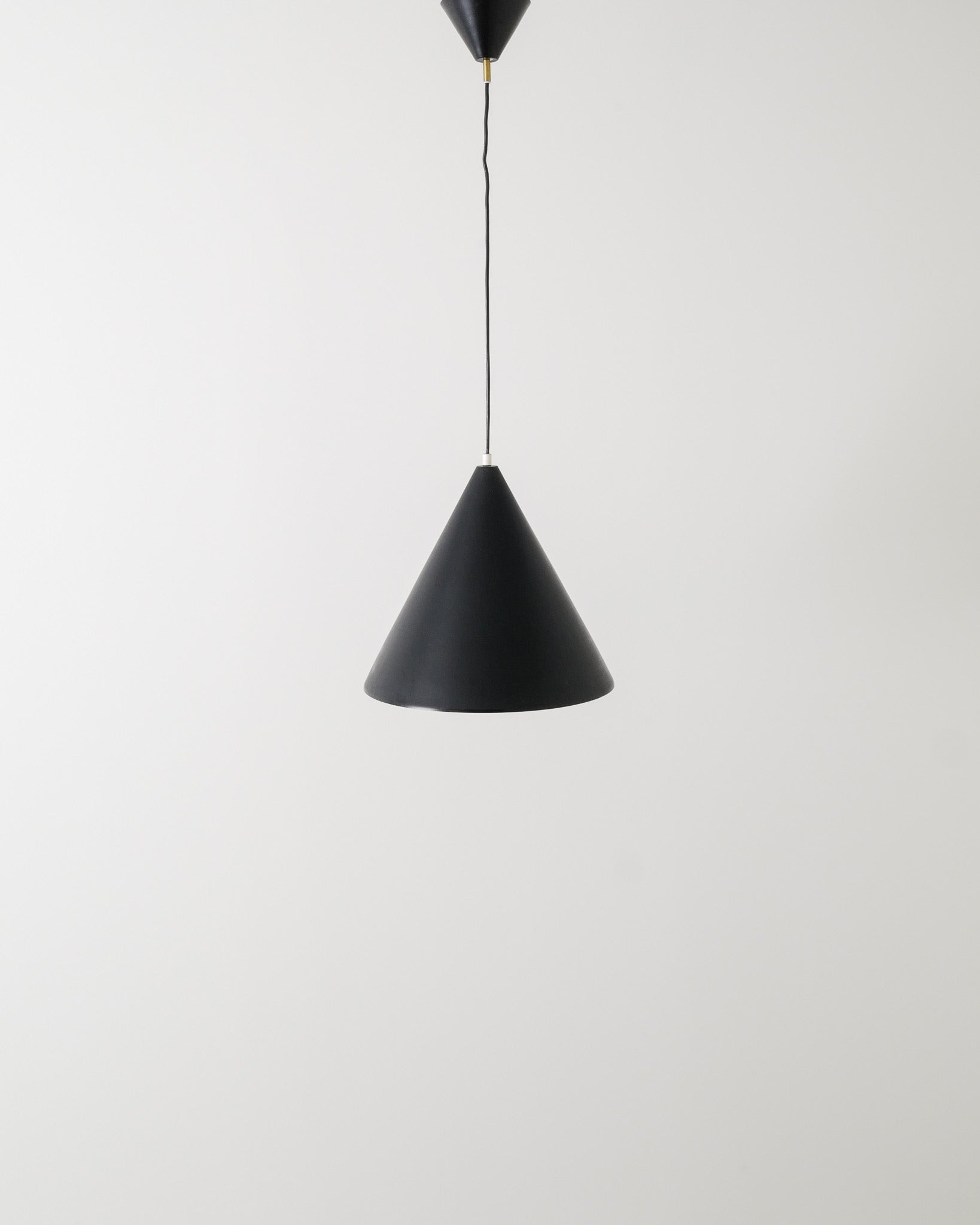 HANS-AGNE JAKOBSSON BLACK PENDANT, 1960s