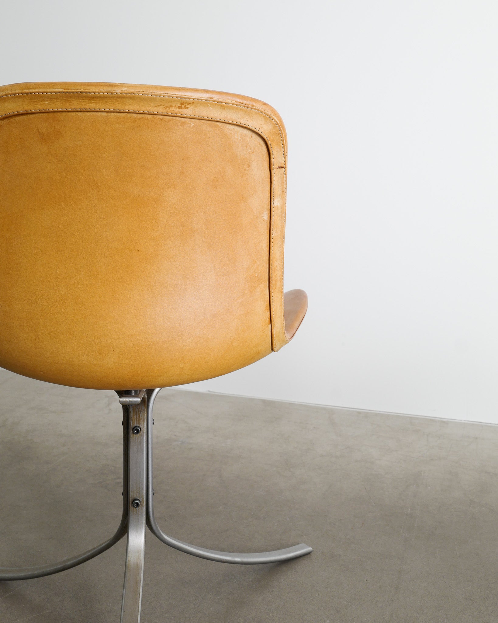 SET OF 4 POUL KJAERHOLM PK-9 CHAIRS, 1990s