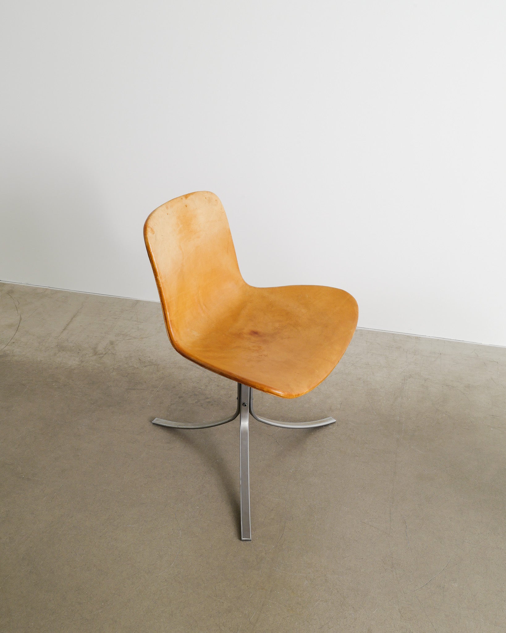 SET OF 4 POUL KJAERHOLM PK-9 CHAIRS, 1990s