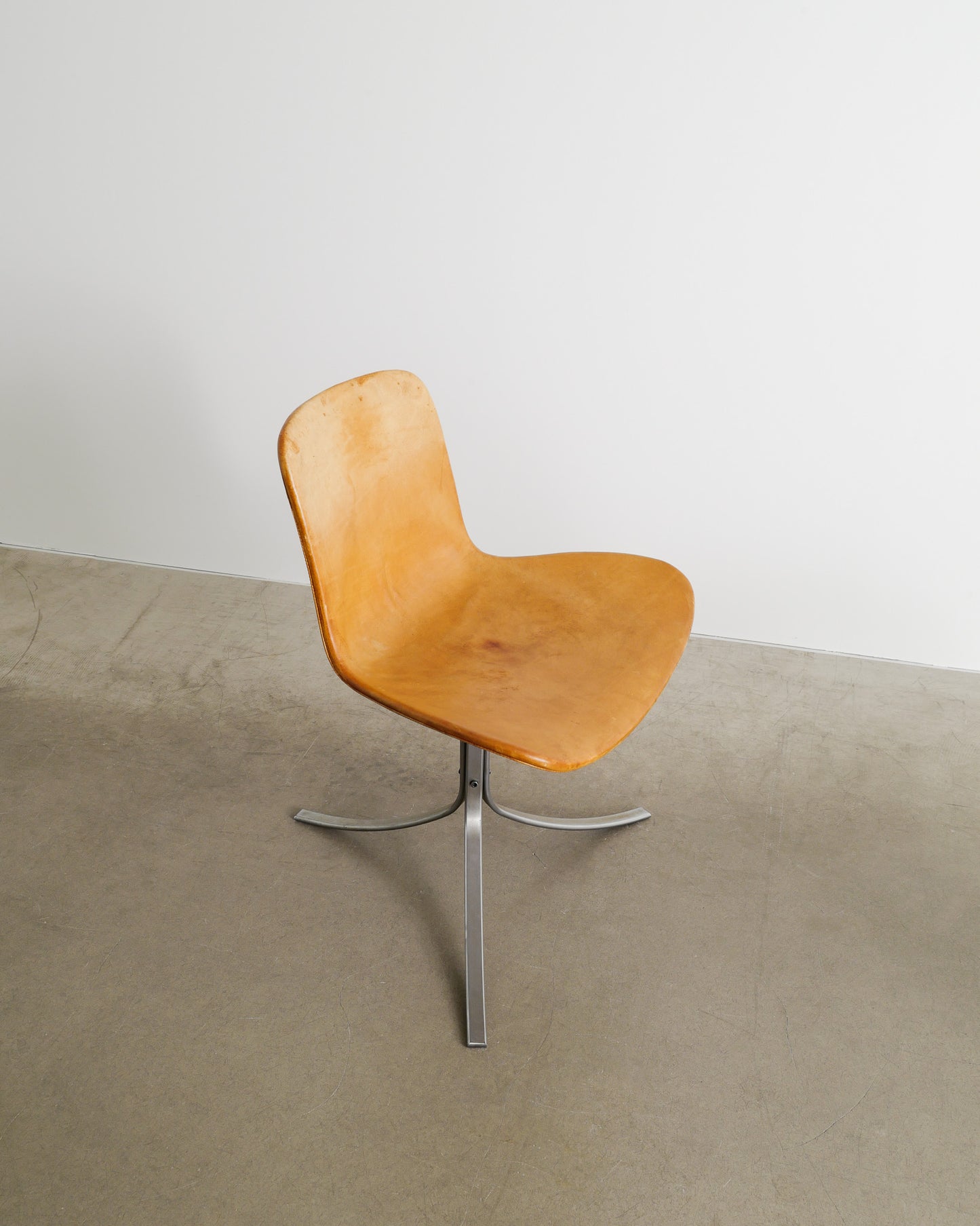 SET OF 4 POUL KJAERHOLM PK-9 CHAIRS, 1990s