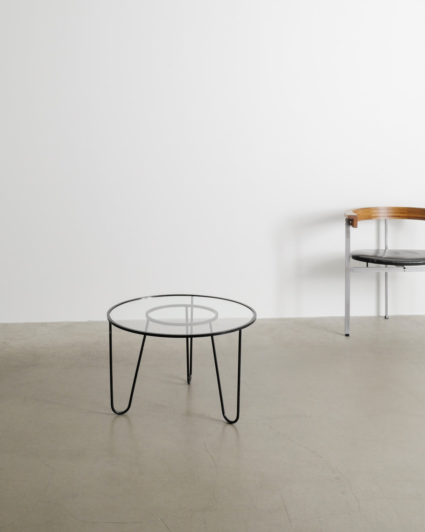 MATHIEU MATÈGOT "BELLEVUE" TABLE, 1950s