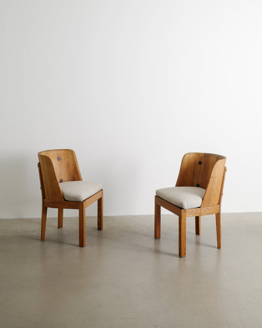 AXEL EINAR HJORTH "LOVÖ" ARMCHAIRS, 1930s