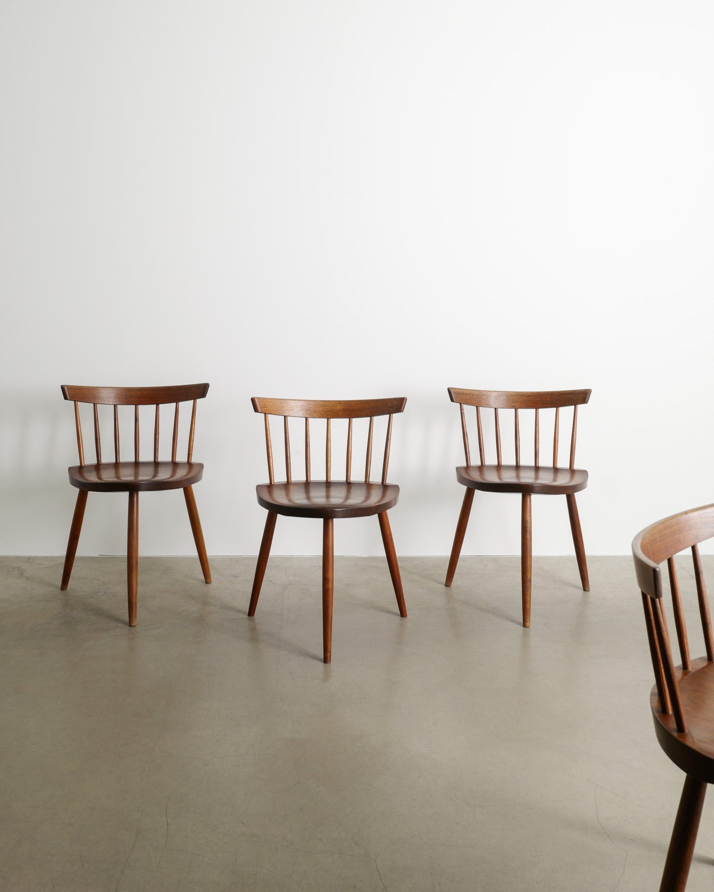 MIRA NAKASHIMA DINING CHAIRS, 1960s