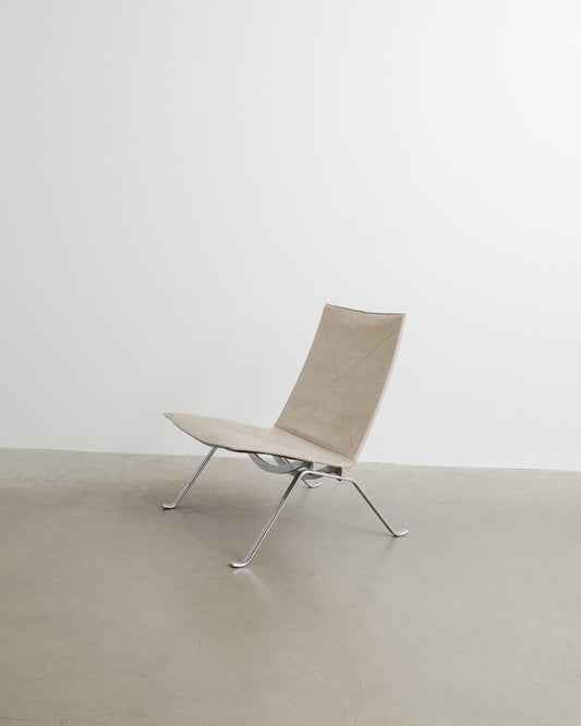 POUL KJAERHOLM "PK22" CANVAS CHAIR, 1997