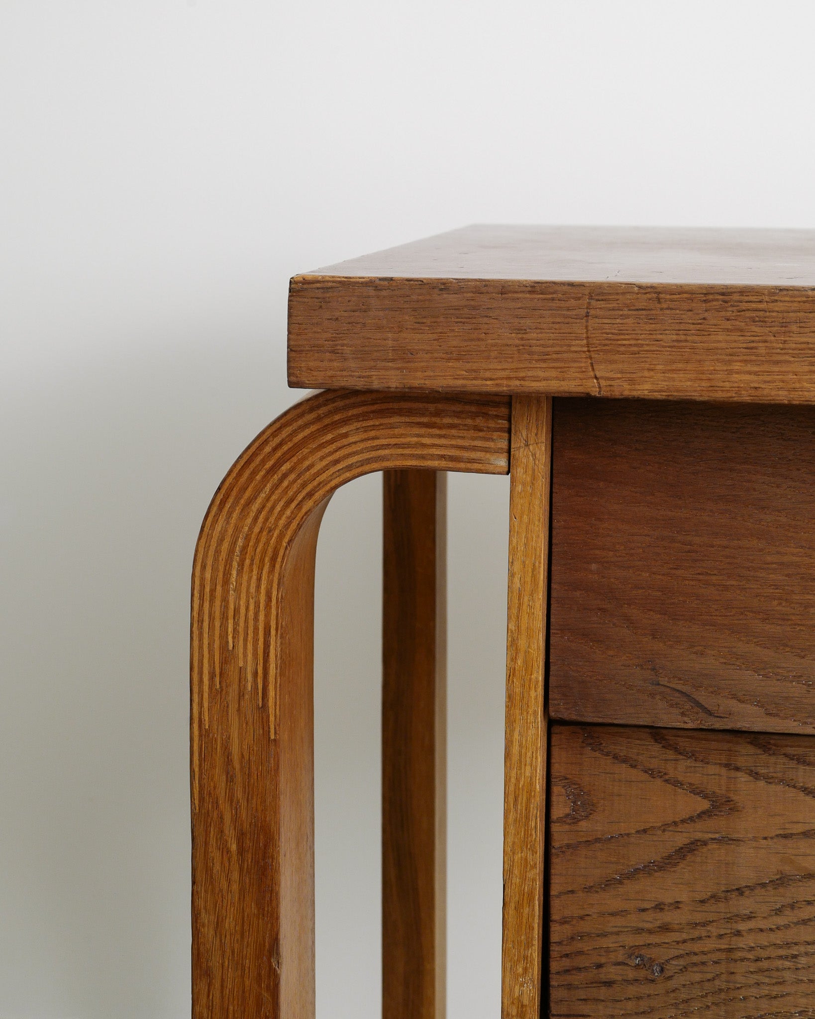 ALVAR AALTO WOODEN DESK & CHAIR, 1940s