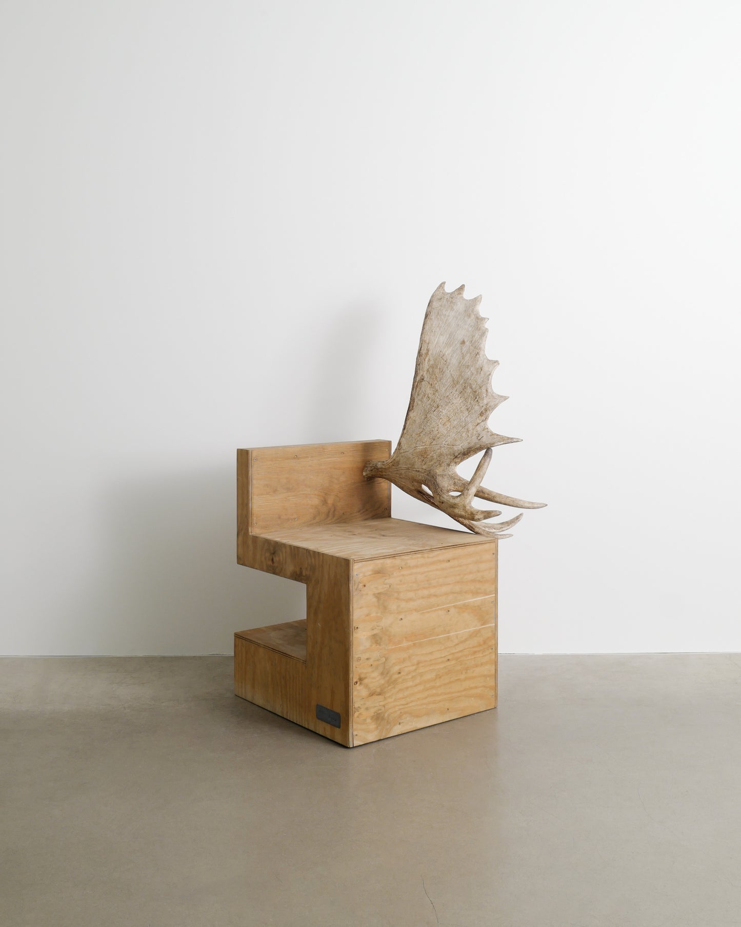 RICK OWENS STAG CHAIR IN PLYWOOD, 2007