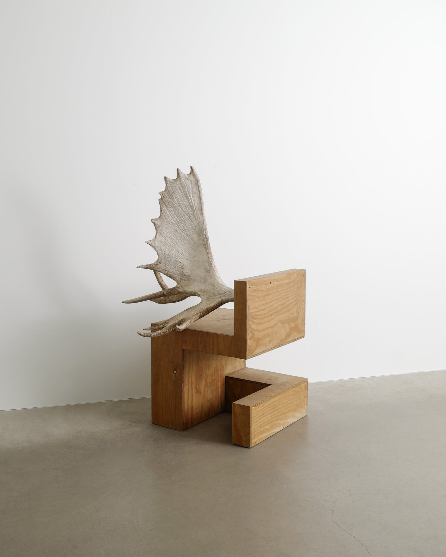 RICK OWENS STAG CHAIR IN PLYWOOD, 2007