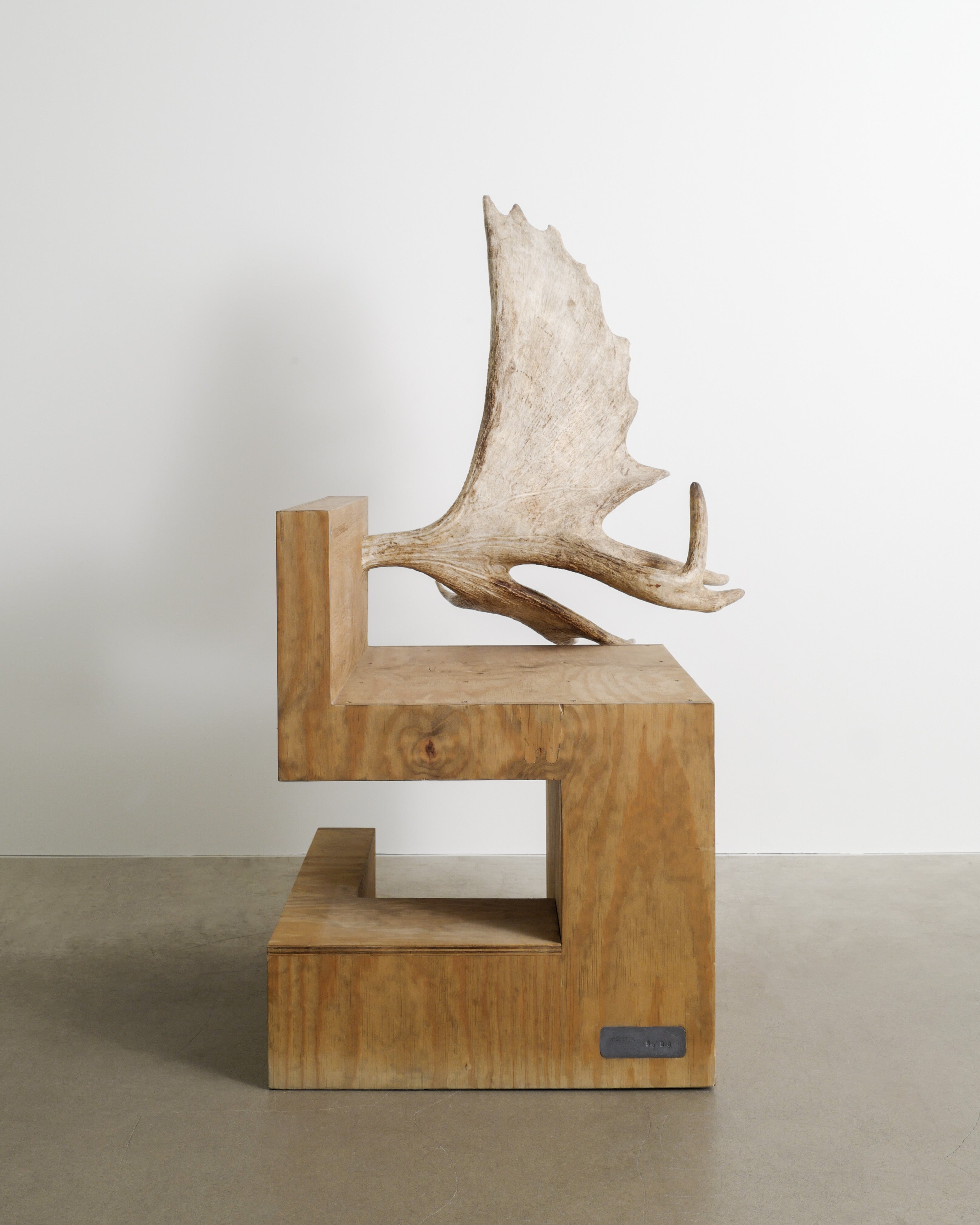 RICK OWENS STAG CHAIR IN PLYWOOD, 2007