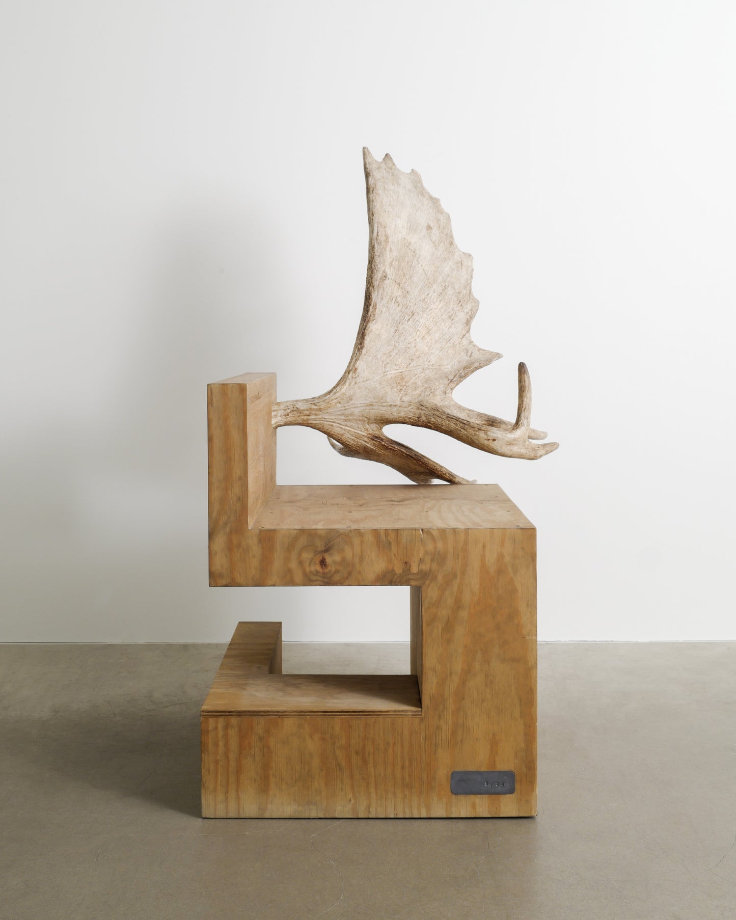 RICK OWENS STAG CHAIR IN PLYWOOD, 2007