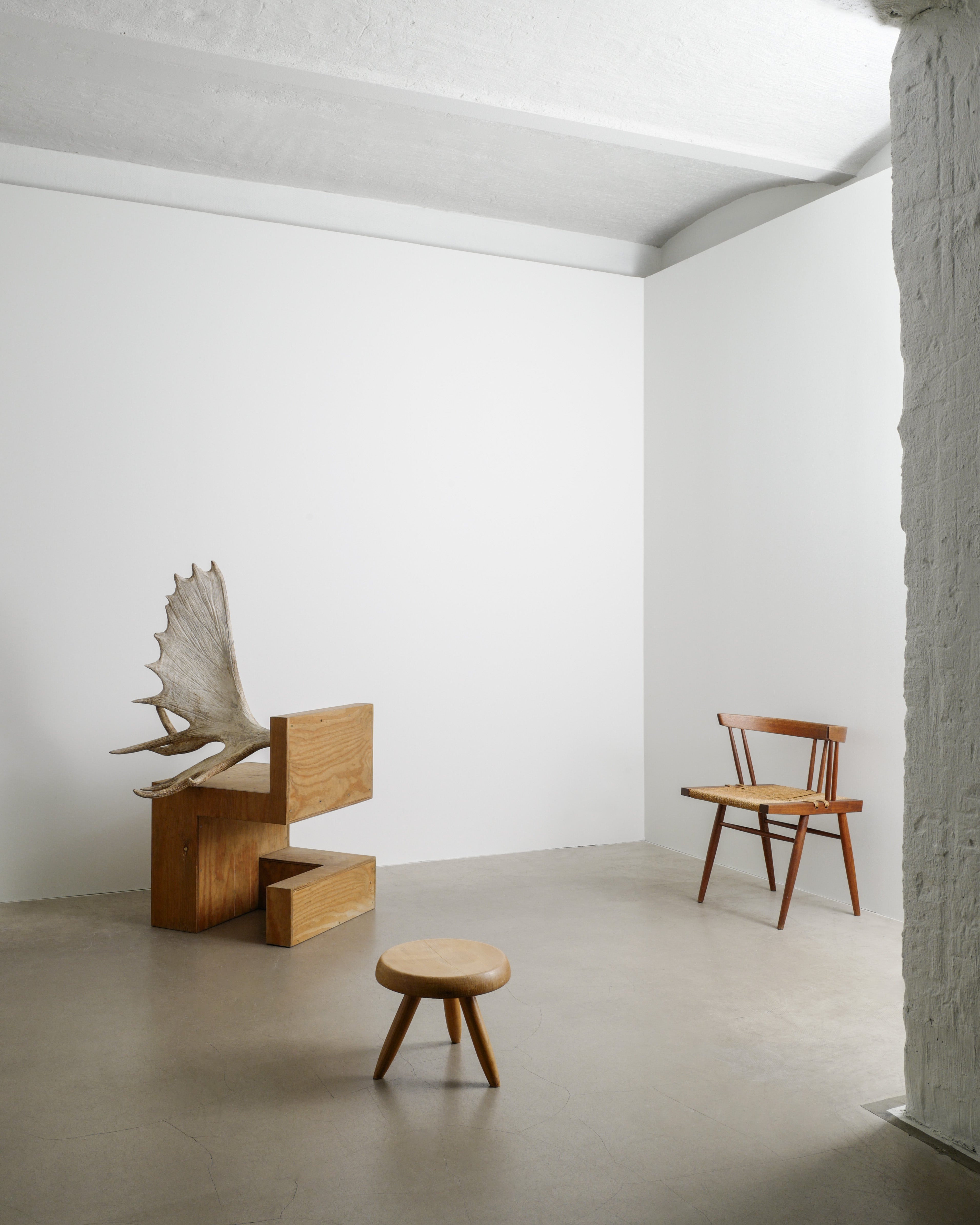 RICK OWENS STAG CHAIR IN PLYWOOD, 2007