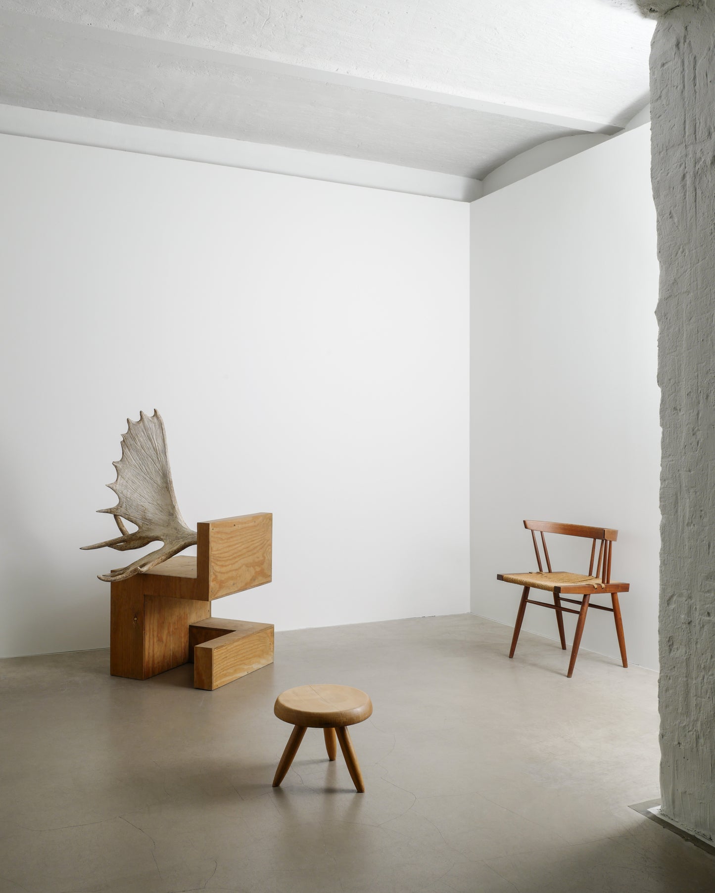 RICK OWENS STAG CHAIR IN PLYWOOD, 2007