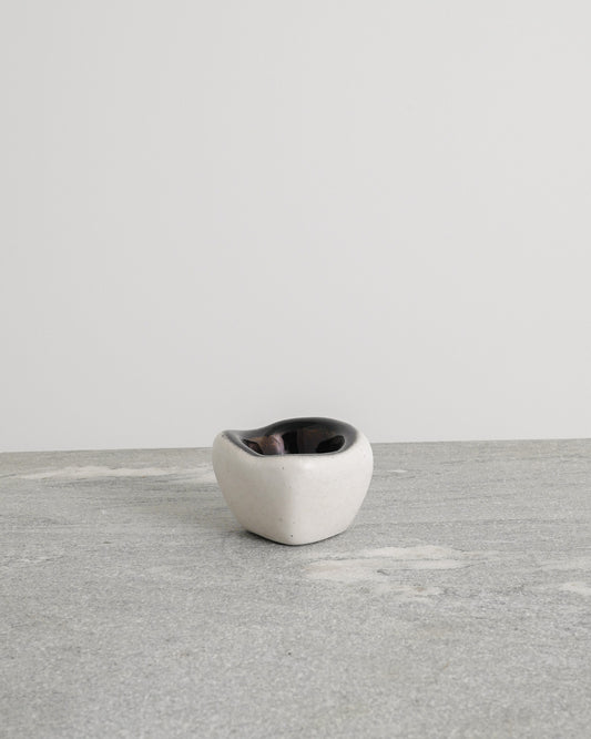 DENISE GATARD WHITE & GOLDEN BOWL, 1960s