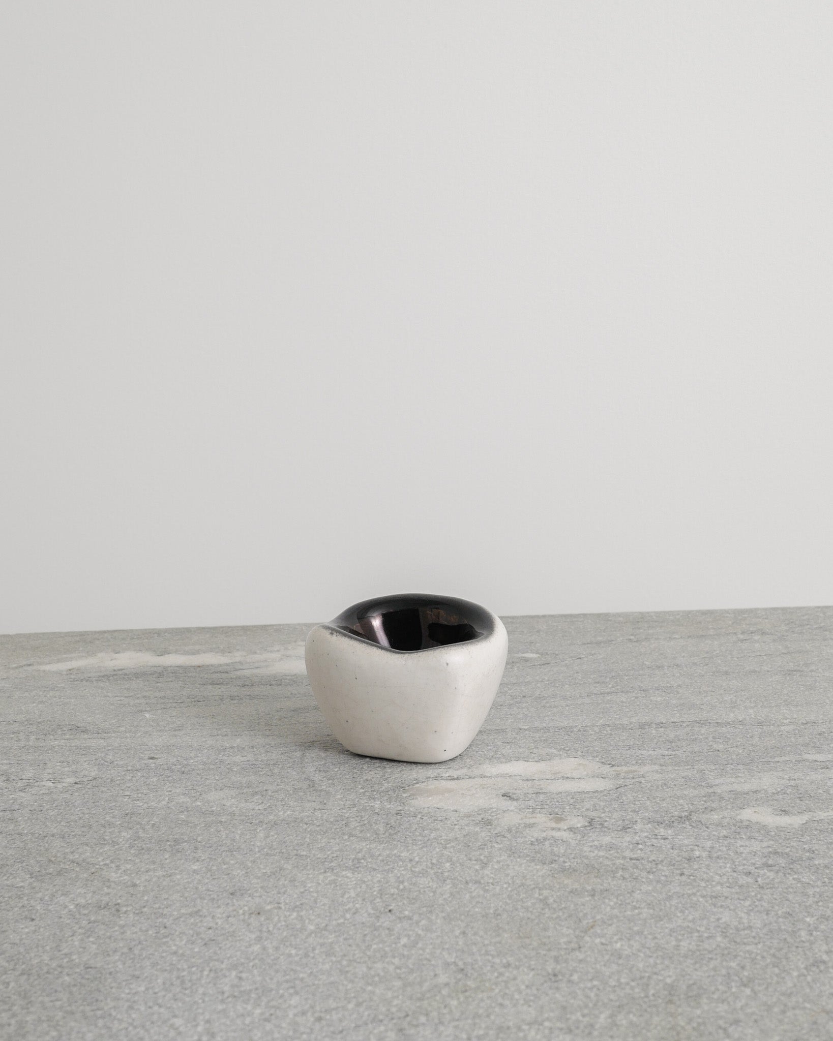 DENISE GATARD WHITE & GOLDEN BOWL, 1960s
