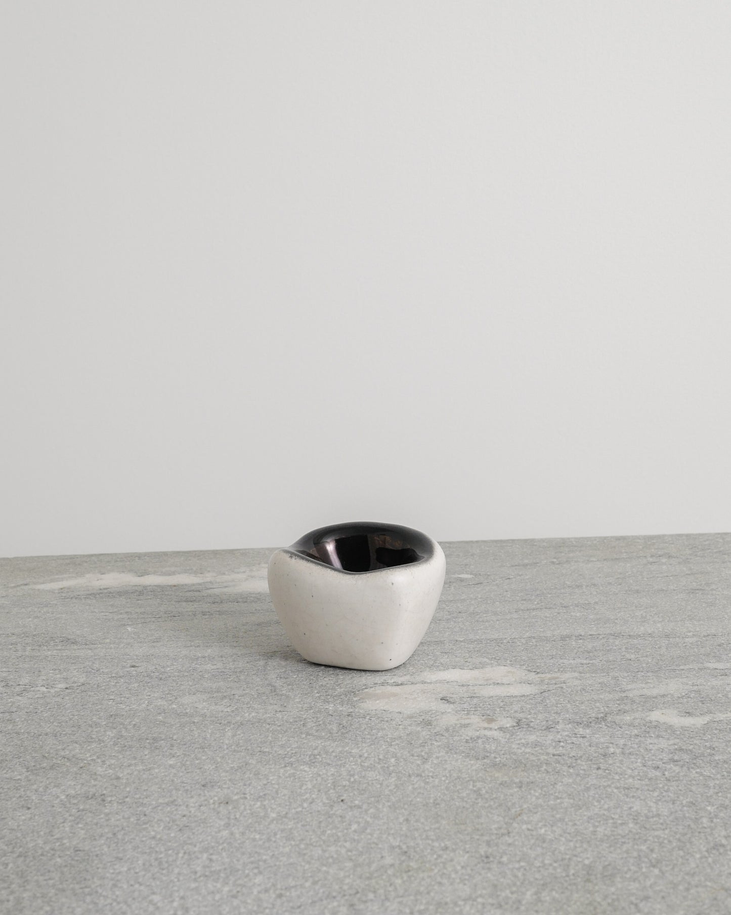 DENISE GATARD WHITE & GOLDEN BOWL, 1960s