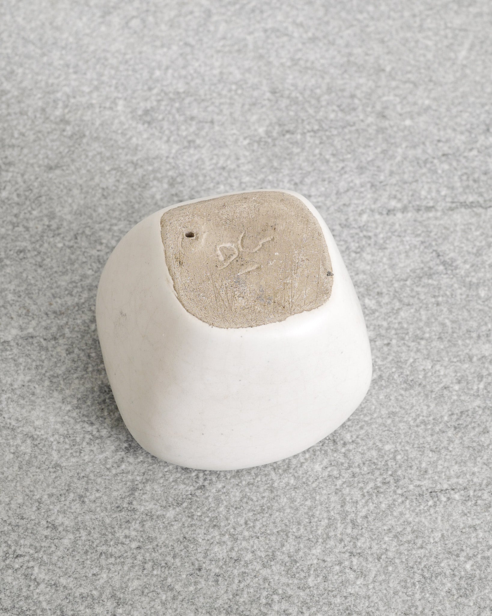 DENISE GATARD WHITE & GOLDEN BOWL, 1960s