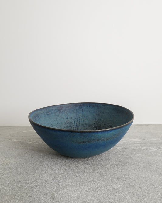 STIG LINDBERG LARGE CERAMIC BOWL, 1960s