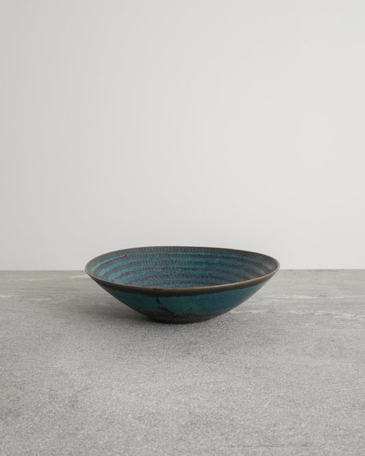 STIG LINDBERG CERAMIC BOWL, 1960s