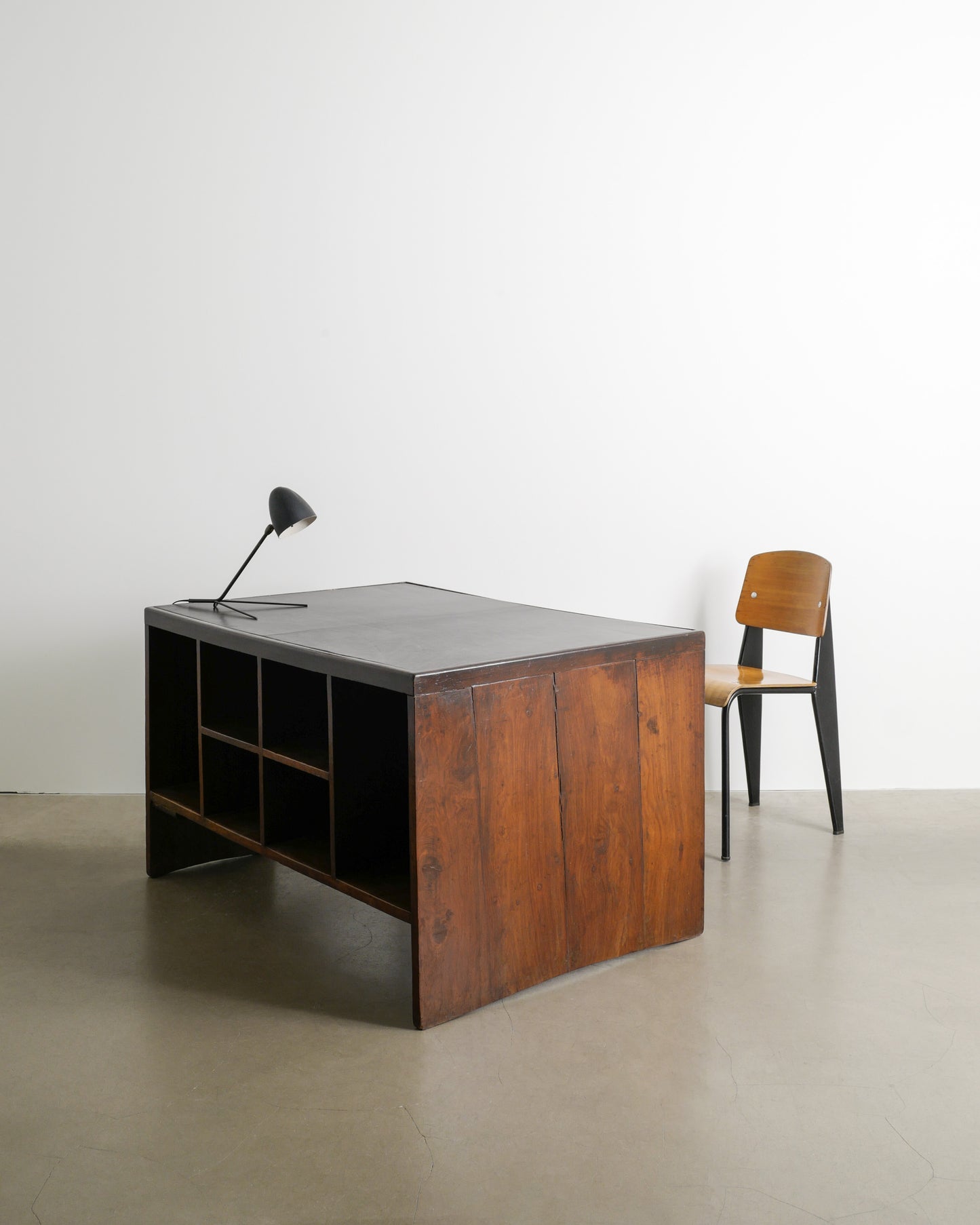 PIERRE JEANNERET "PIGEON DESK", 1950s