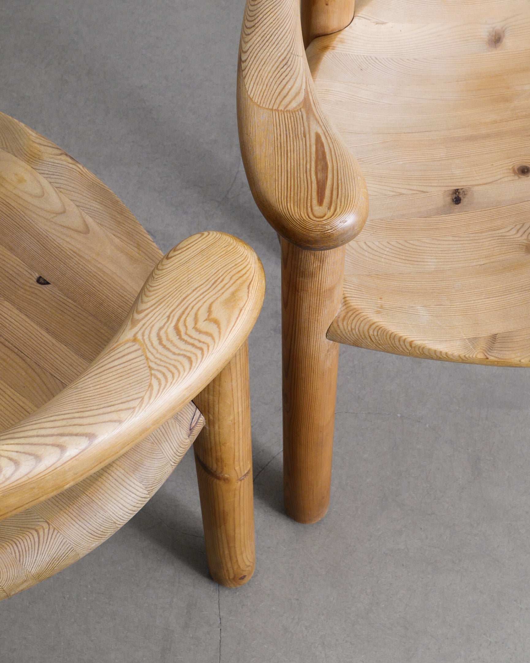 RAINER DAUMILLER DINING CHAIRS, 1970s