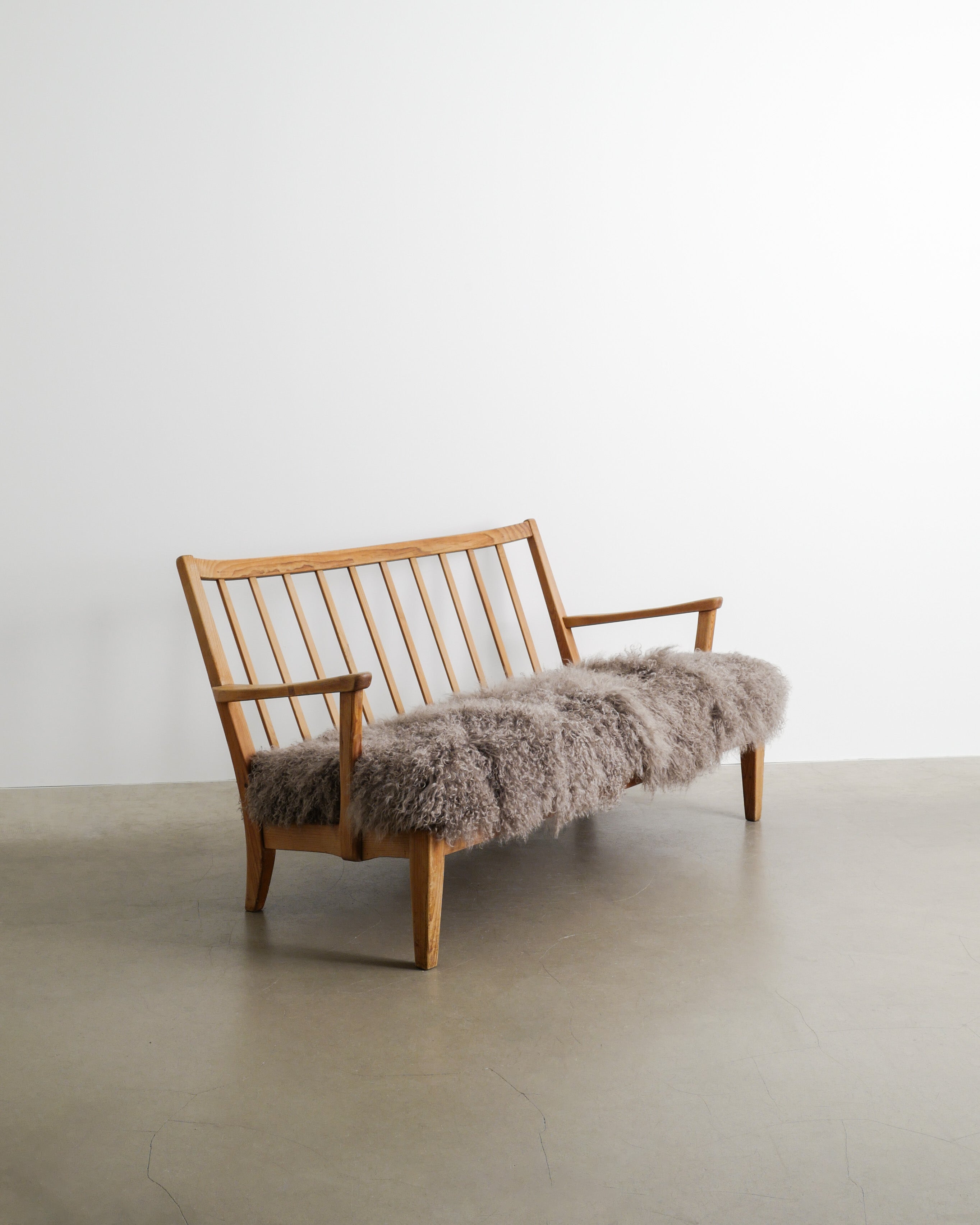 CARL MALMSTEN PINE SOFA, 1940s