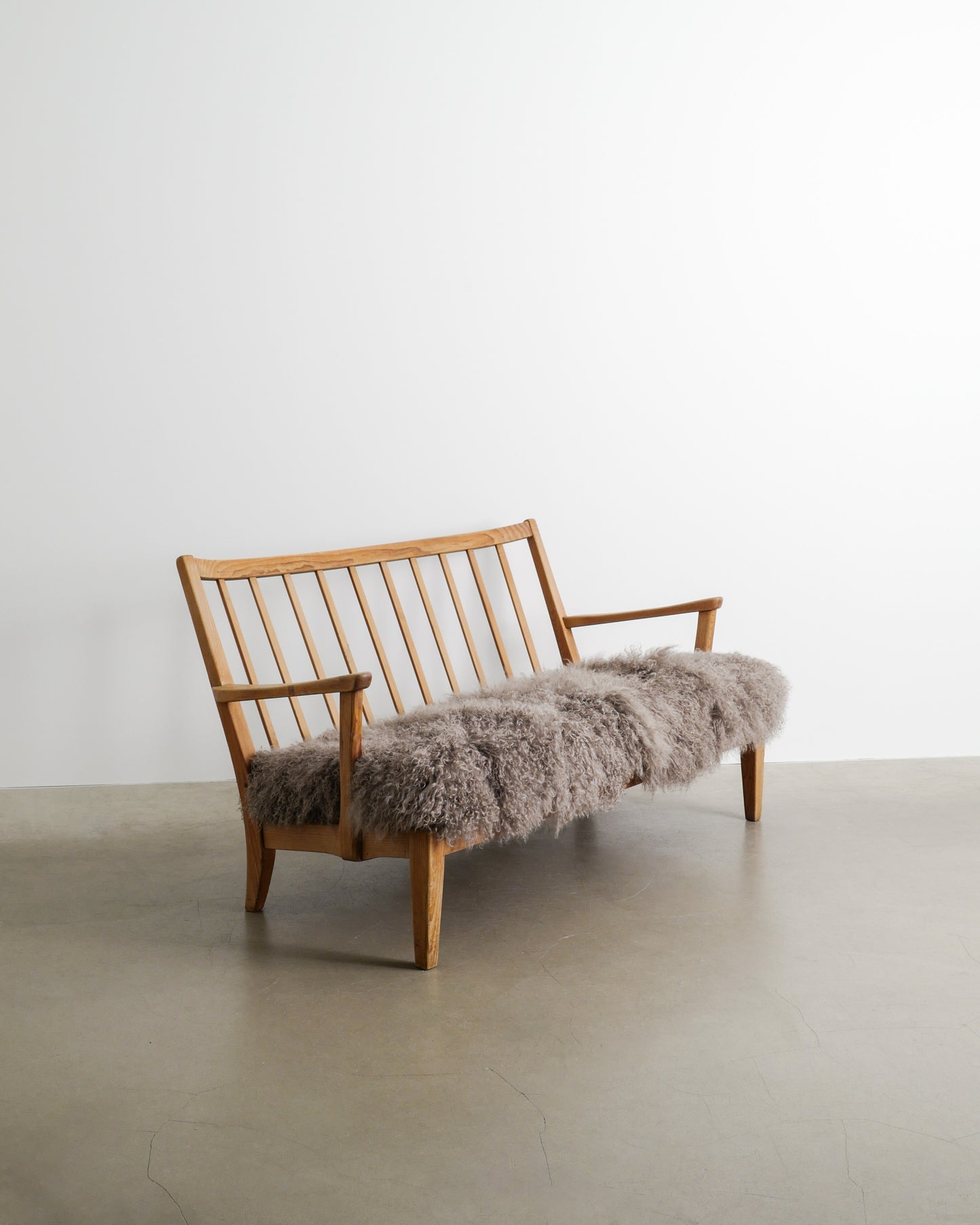 CARL MALMSTEN PINE SOFA, 1940s