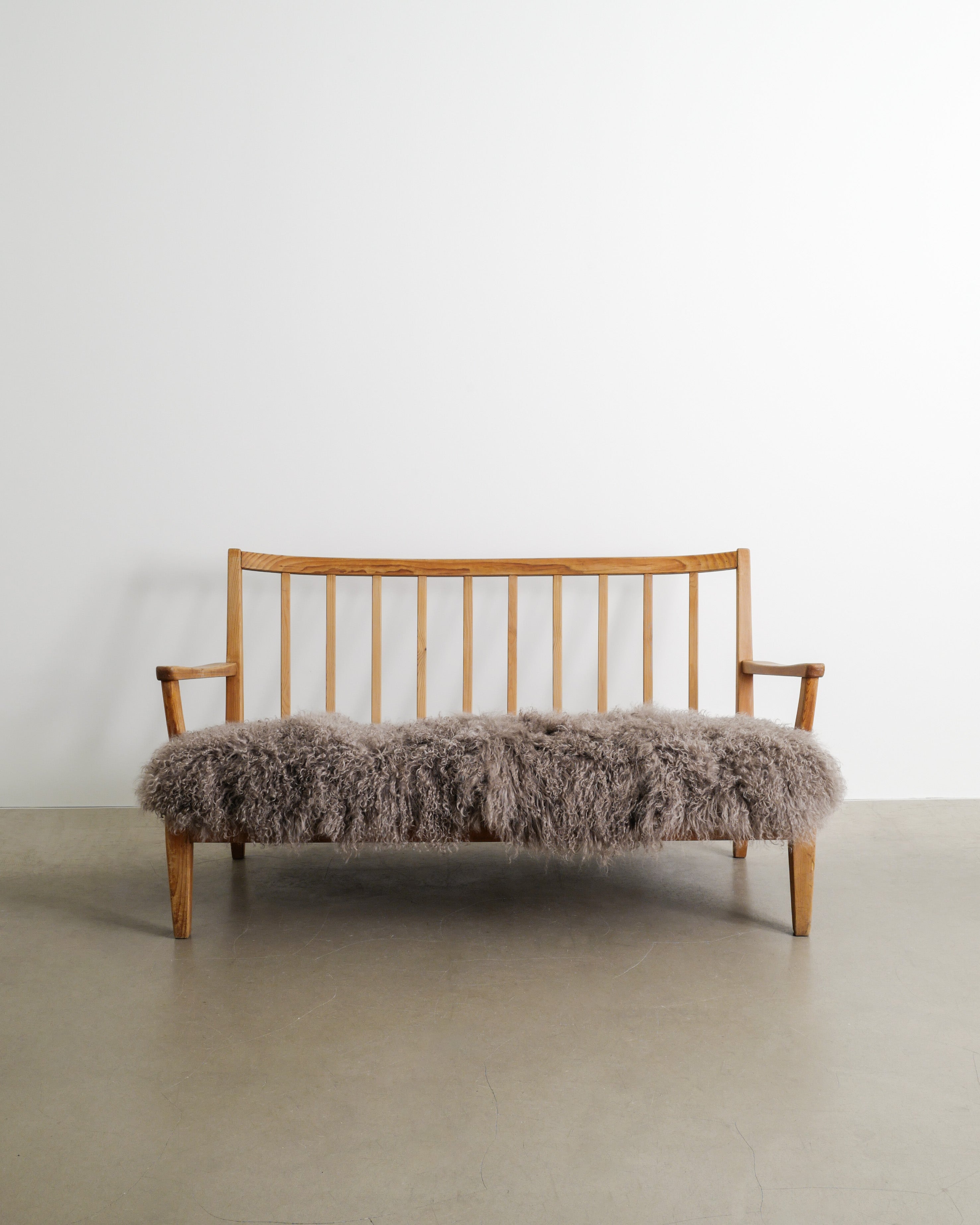 CARL MALMSTEN PINE SOFA, 1940s