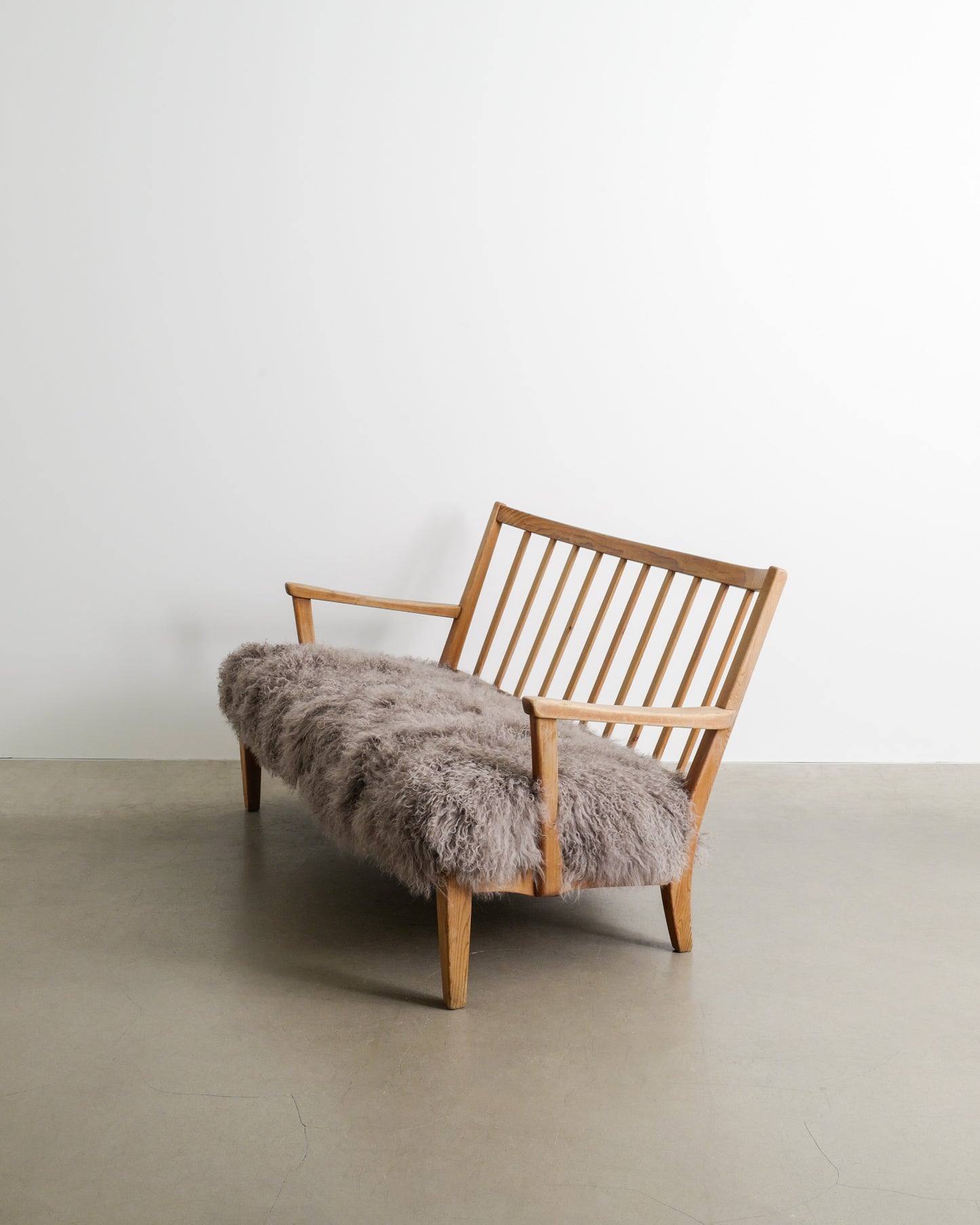 CARL MALMSTEN PINE SOFA, 1940s