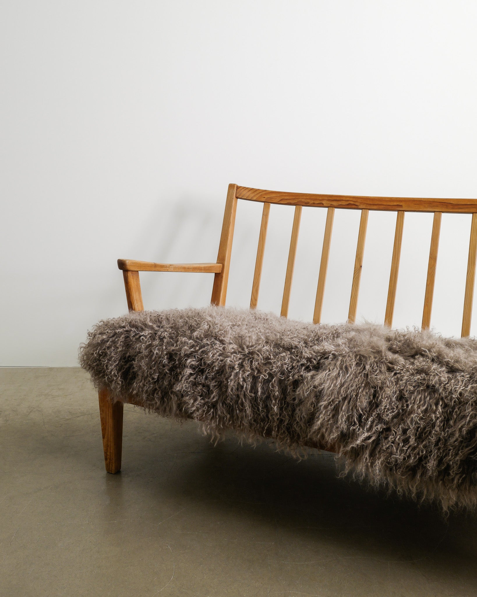 CARL MALMSTEN PINE SOFA, 1940s