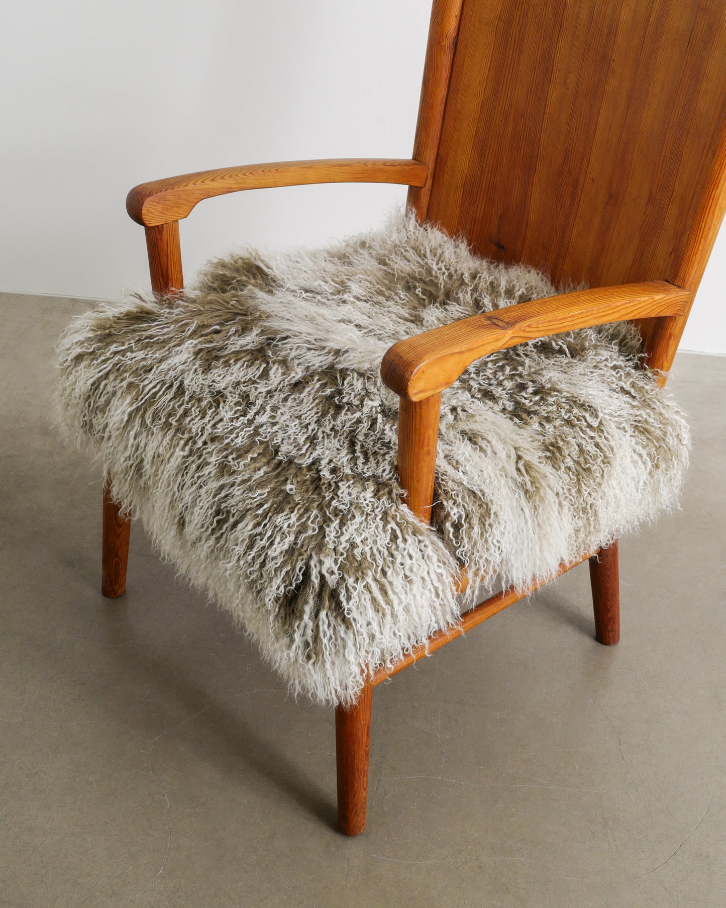 SWEDISH ARMCHAIRS IN PINE, 1940s